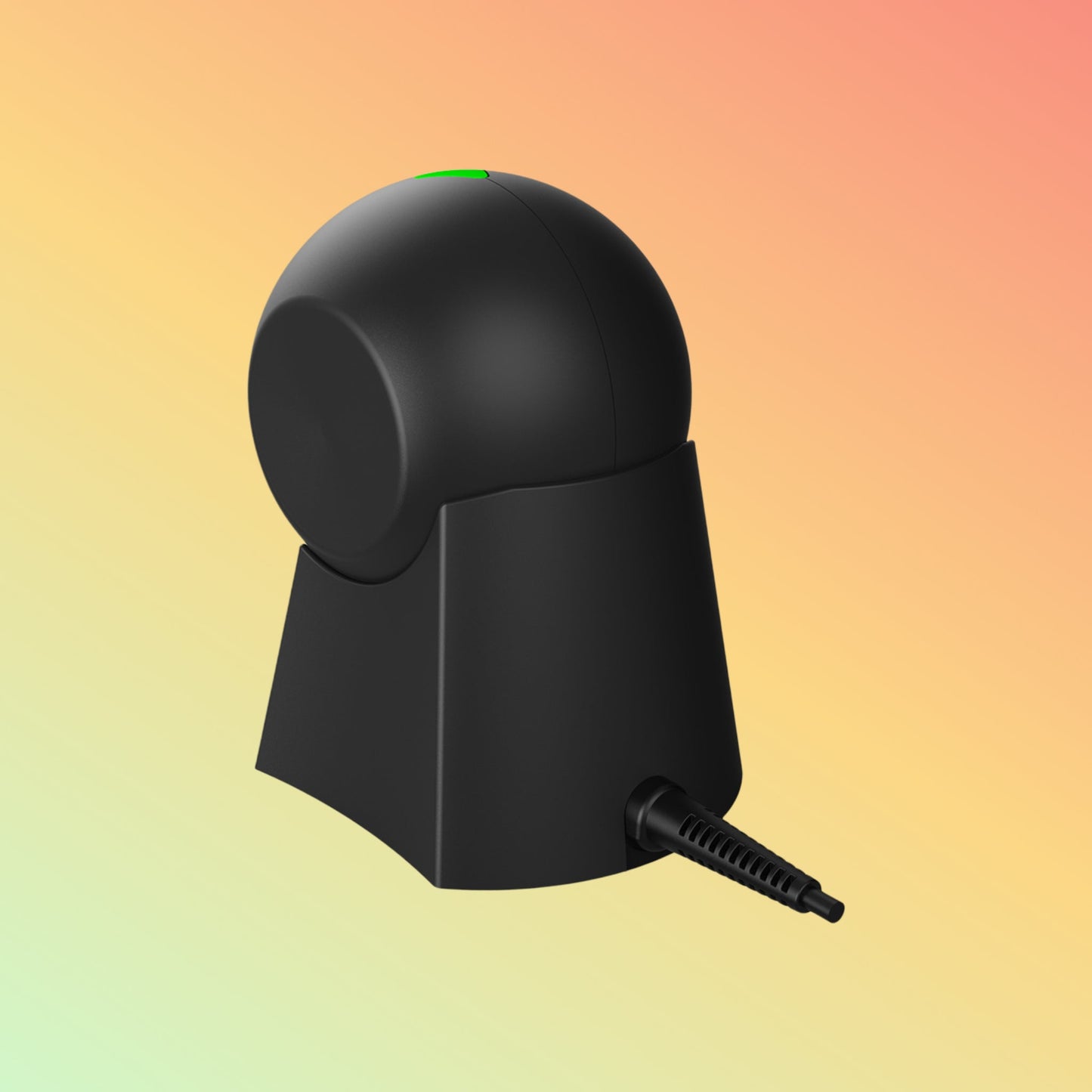 Ibocode Barcode Scanner USB Wired 1D 2D Hands Free QR Code Scanner