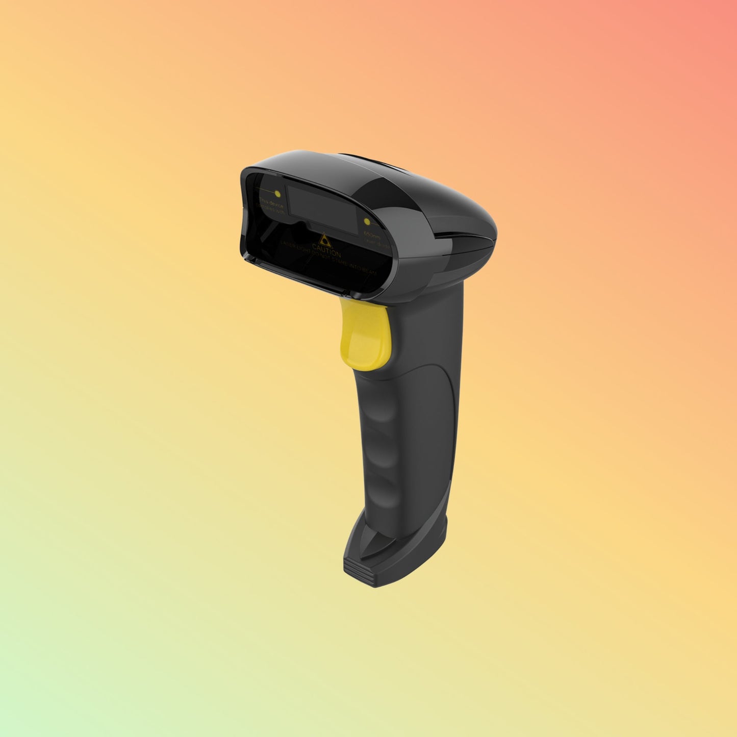 Ibocode Warehouse Handheld USB 1D Laser Barcode Scanner, Wireless 2.4G