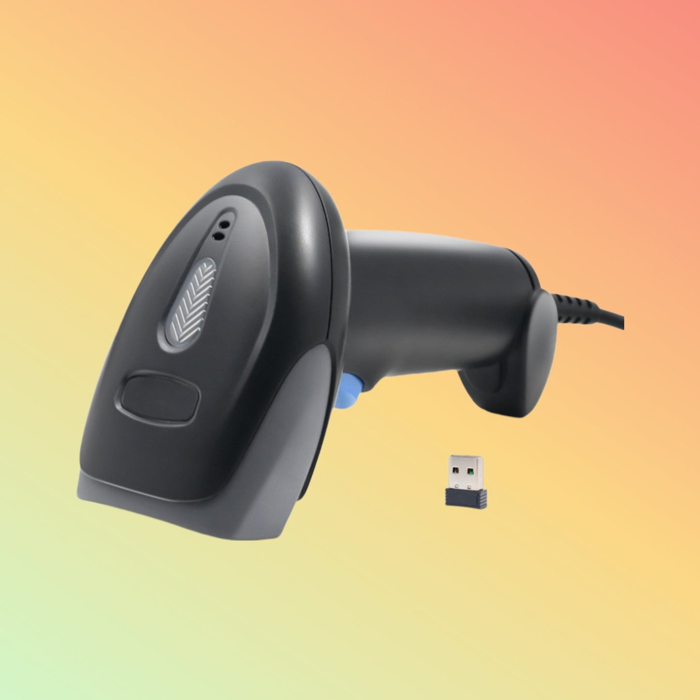 Ibocode QR Code Scanner: Wired/Wireless 1D 2D with 2.4G Receiver