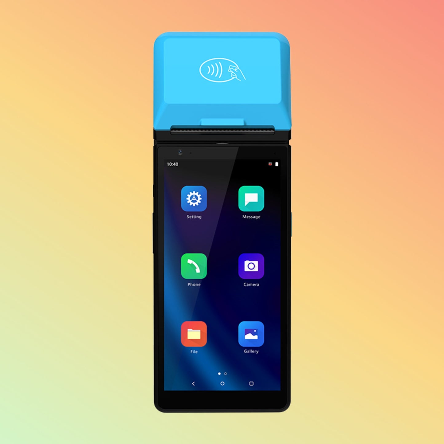 Ibocode 6" Handheld Android 11 POS with MSR, IC Card & 58mm Printer