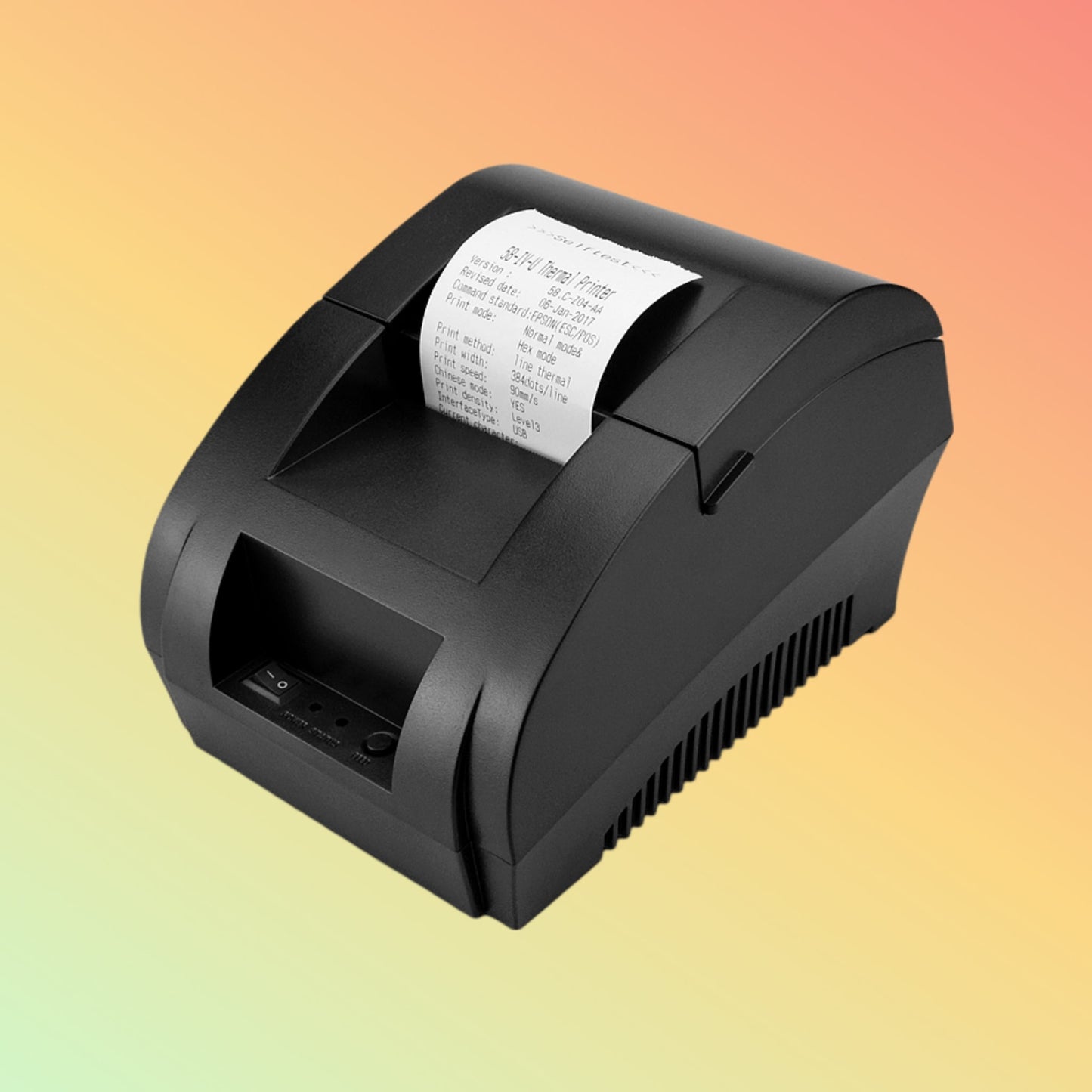 Ibocode 2" 58mm Thermal Receipt Printer with Auto Cutter
