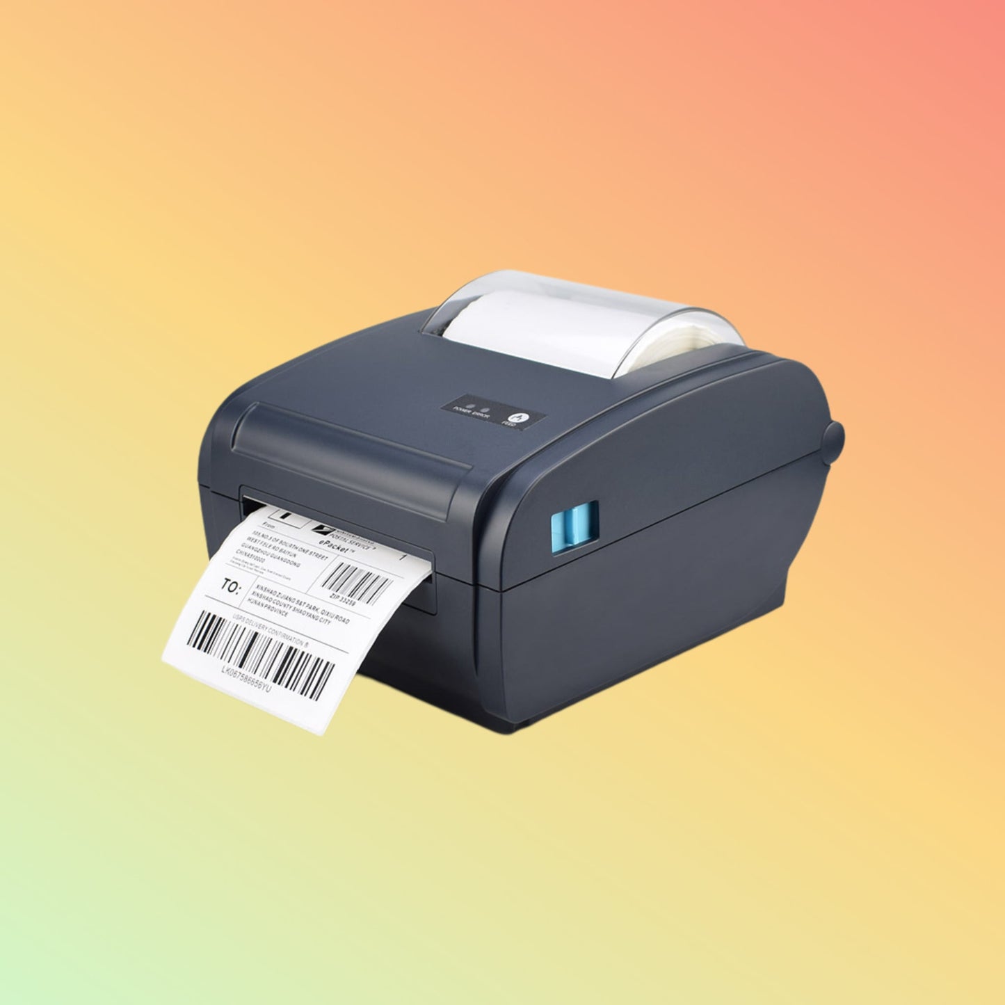 Ibocode 4" 110mm Thermal Barcode Printer with Auto Cutter for Delivery