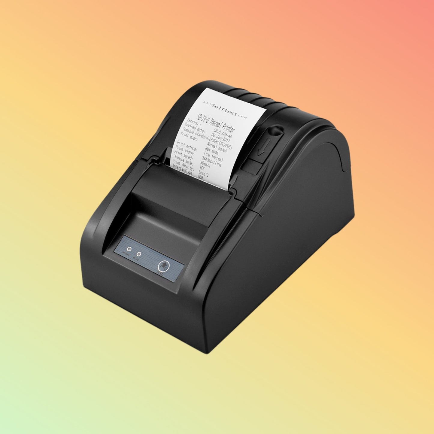 Ibocode Commercial 2" 58mm Thermal POS Receipt Printer