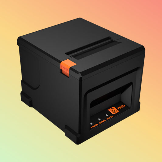 Ibocode Inkless Desktop POS Printer 80mm Receipt Printer 3inch For Restaurant