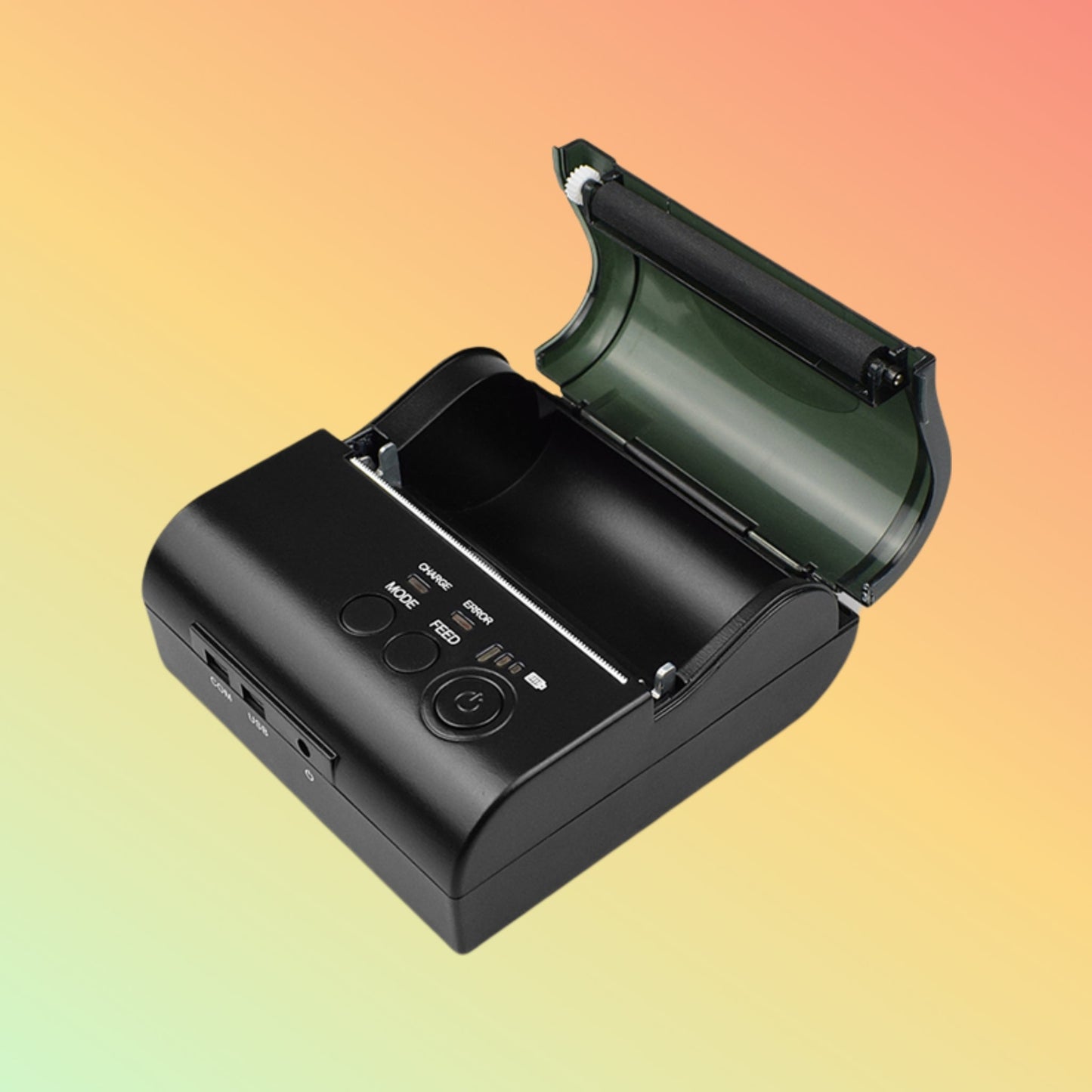 Ibocode Mini 3" Portable Thermal Receipt Printer USB Bluetooth for Android/iOS/Windows