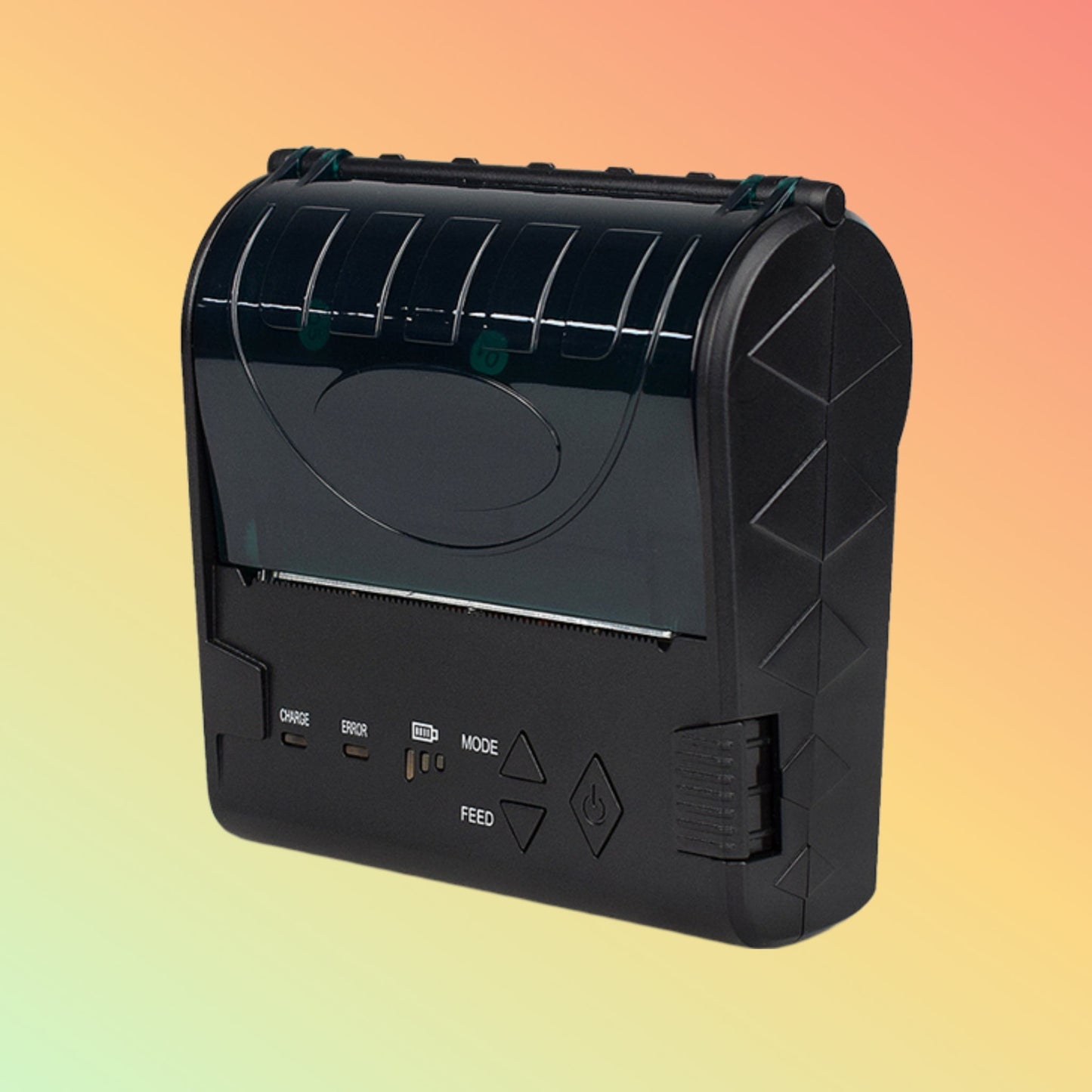 Ibocode Portable Bill Printer USB Bluetooth Auto Cutter 3-Inch 80mm Mini Thermal Receipt Printer