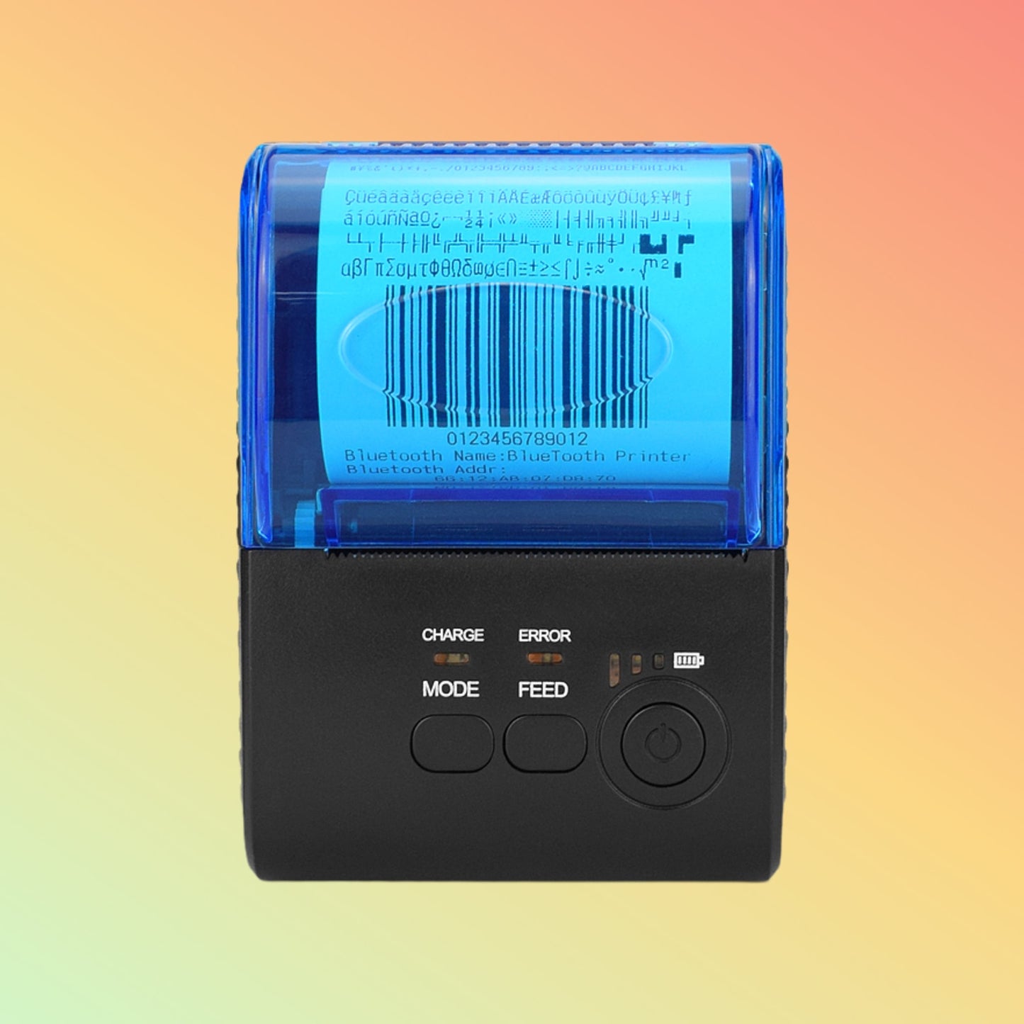 Ibocode Portable Mobile Printer Android Bluetooth USB 2-Inch 58mm Mini Receipt Thermal Printer