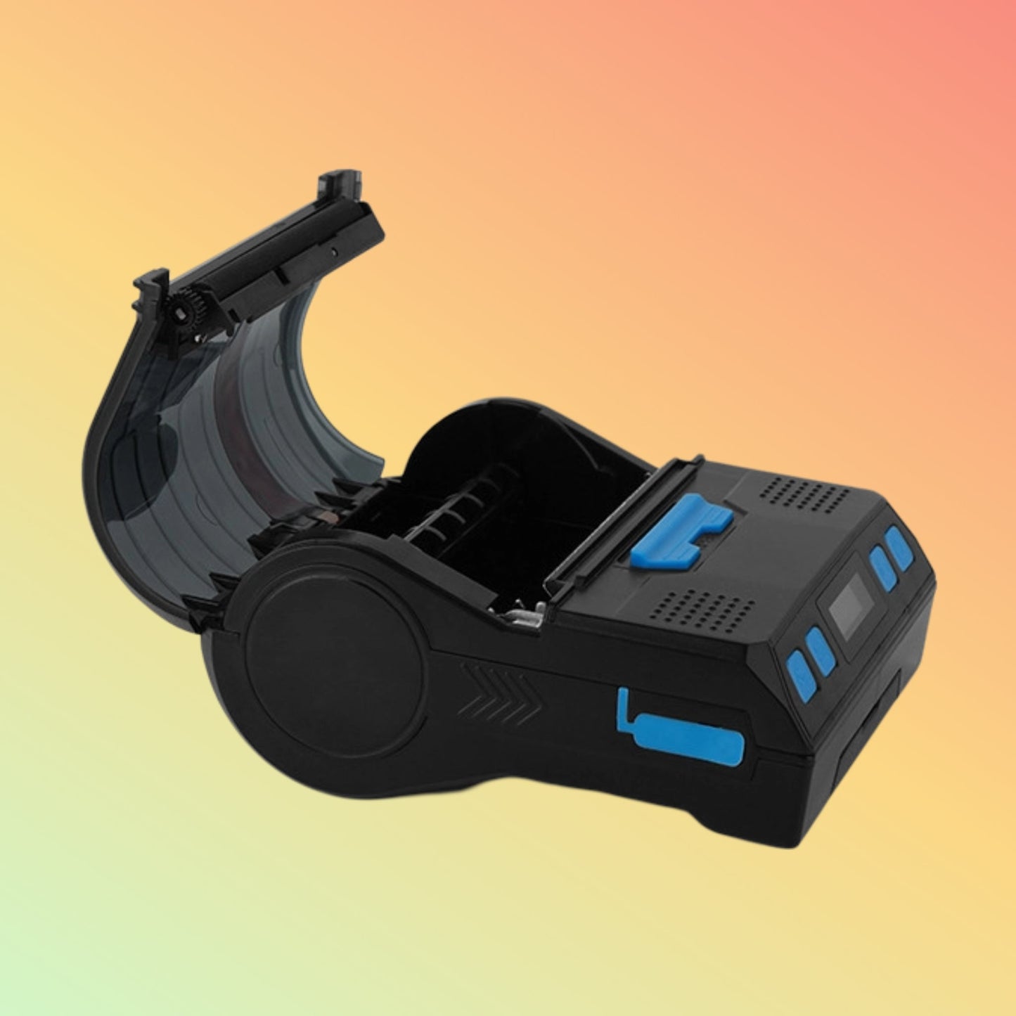 Ibocode 3-Inch Portable Thermal Printer: USB, Bluetooth, Auto Cutter