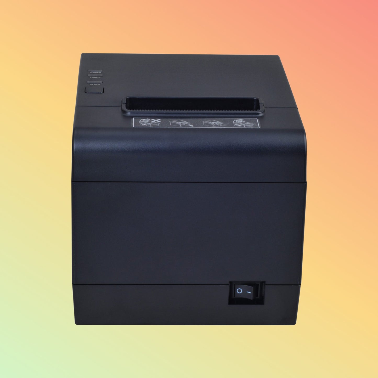 Ibocode 3" 80mm Bill Printer for Restaurants with Wall Mount