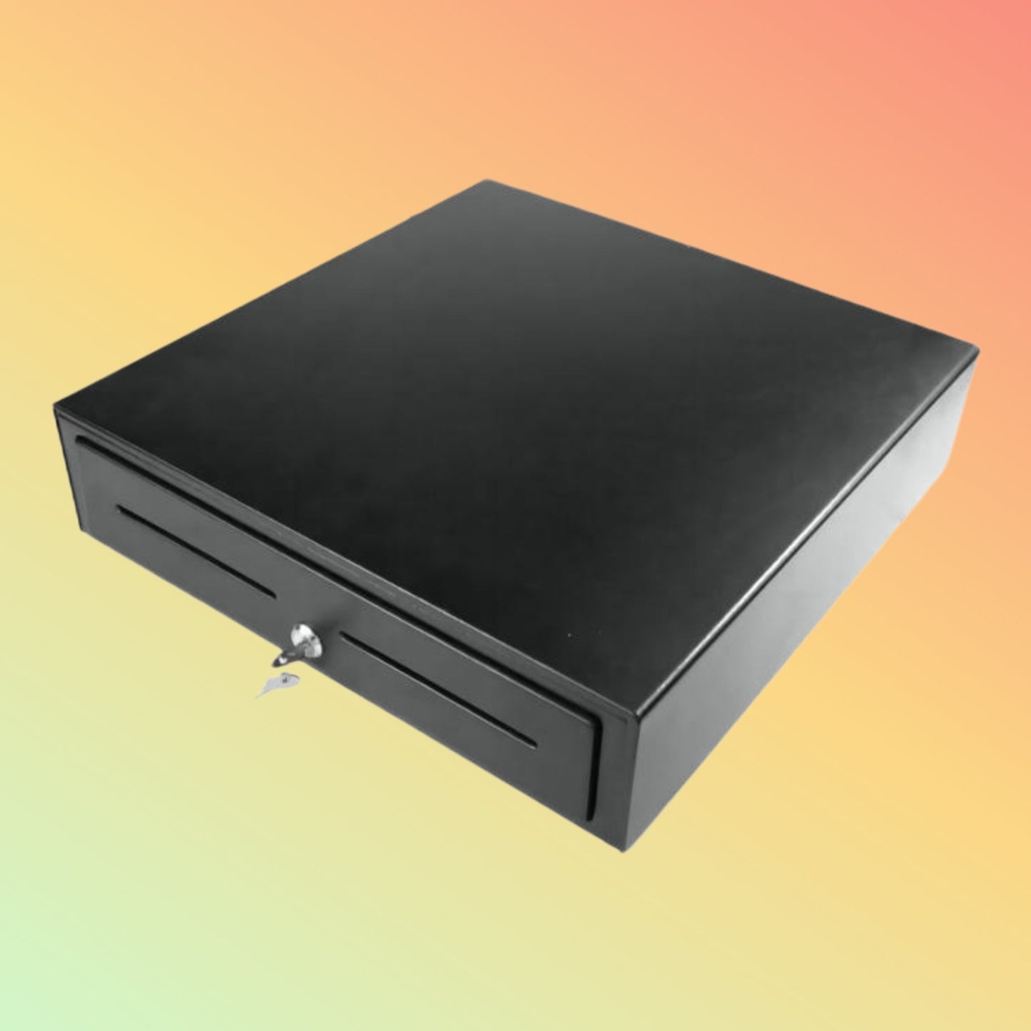 Ibocode RJ11/RJ12 Cash Drawer with Lock, Coin Tray, and Micro Switch Support