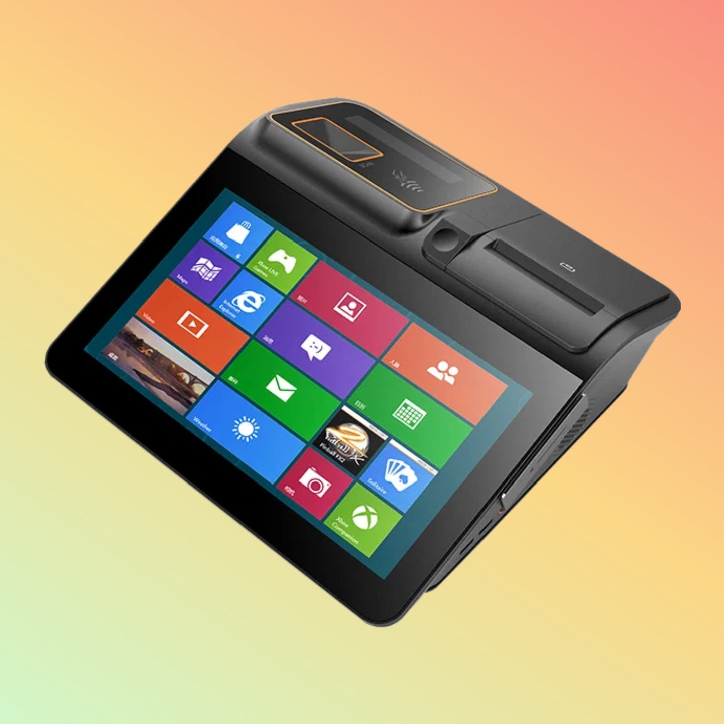 Ibocode 11.6" All-In-One POS Terminal with Built-In Printer for Retail & Supermarket
