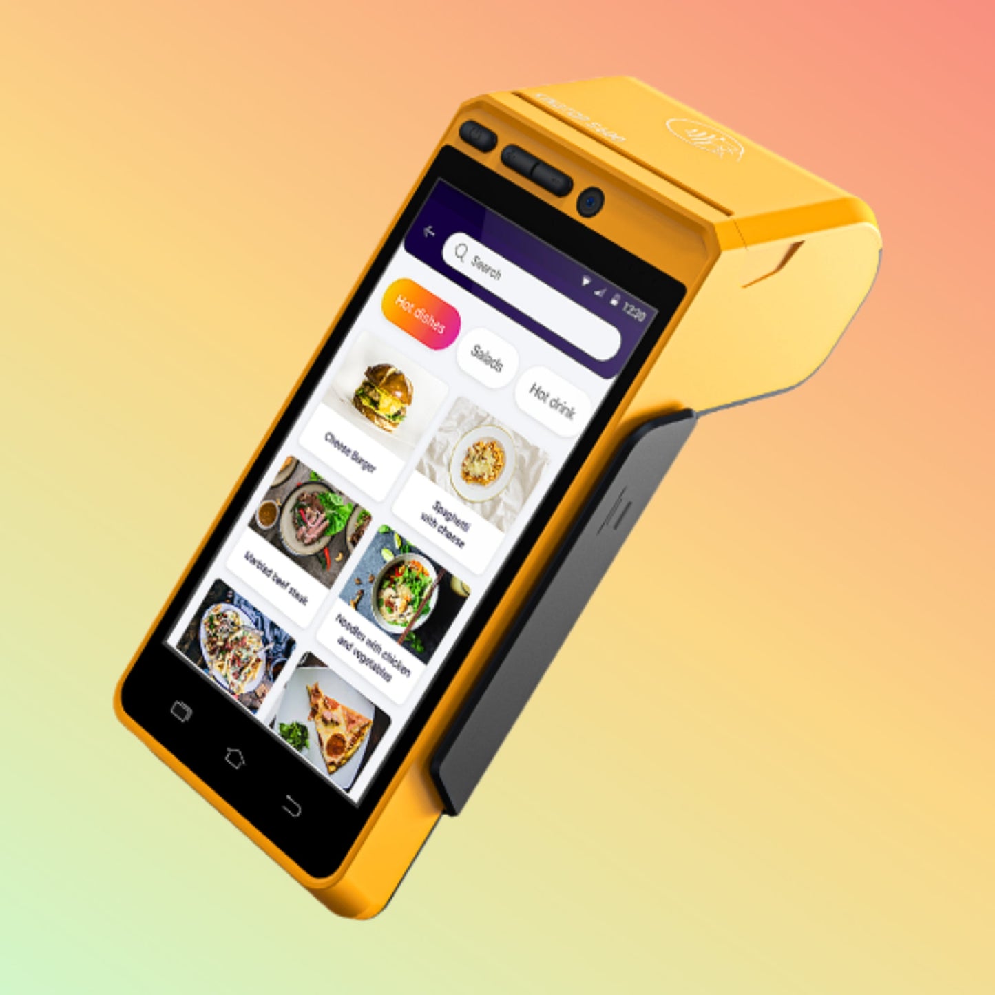 Kingtop S600 Handheld POS Terminal With Printer