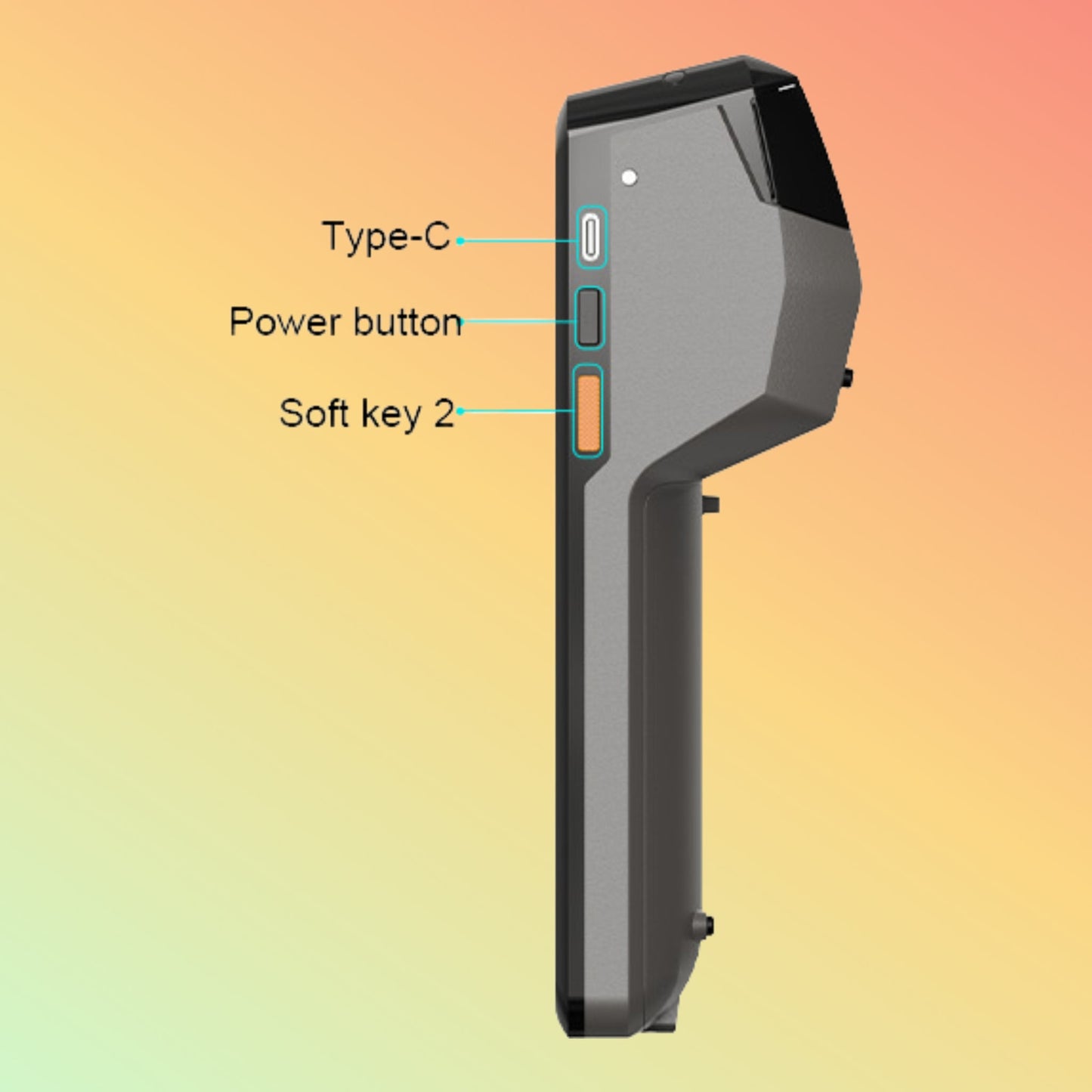 Kingtop KT-V520 Portable Handheld Printing Terminal