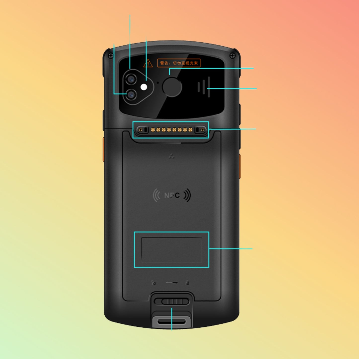 Kingtop KT-KP18 Android 5.7-inch Handheld Computer