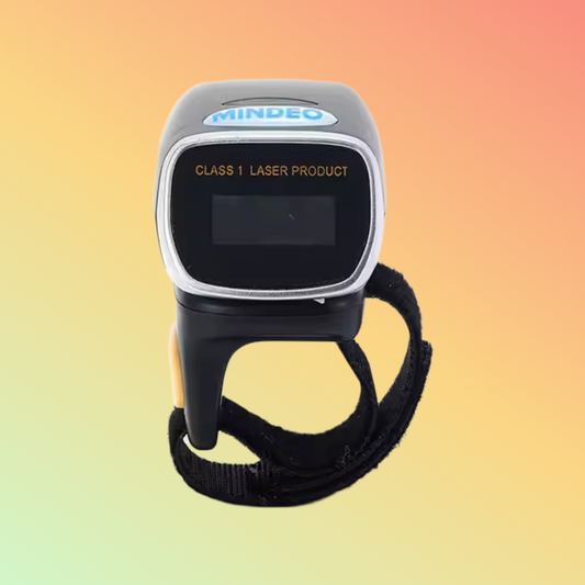 The Barcode Reader of Mindeo CR40 2D Imager Blue Tooth Coreless Ring Scanner