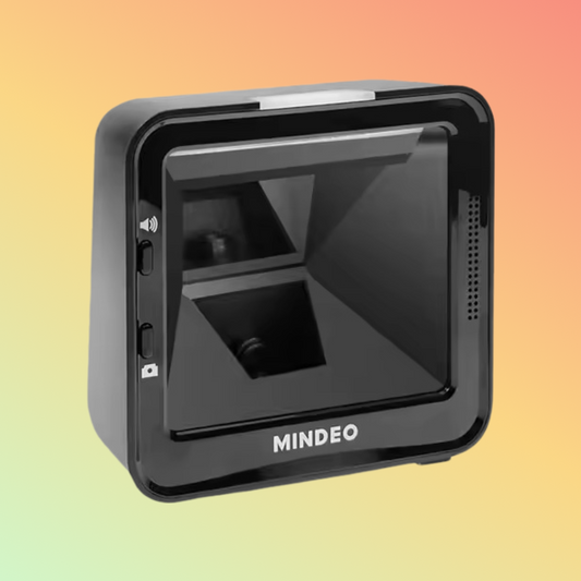 Mindeo MP8600: Omnidirectional 2D Desktop Barcode Scanner for Supermarkets
