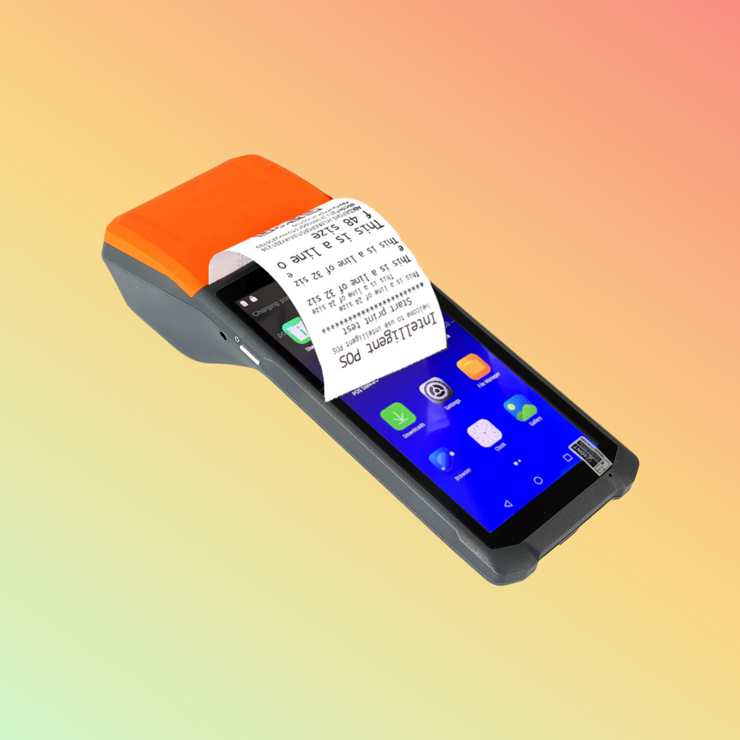 TOTALPOS H-Z1: 5.99" Android 8.1 RFID 2D Barcode Scanner PDA