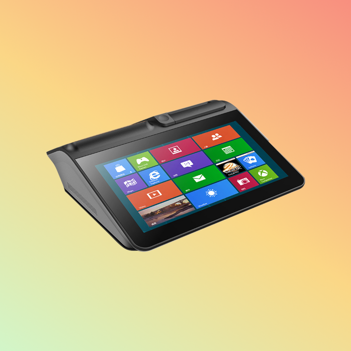 TOTALPOS H-D116 11.6inch All-in-one Android Tablet Touch POS Terminal with Printer