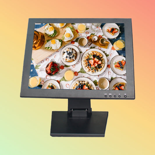 TOTALPOS H-TM1502 15 inch POS Capacitive LCD Touch Screen Monitor