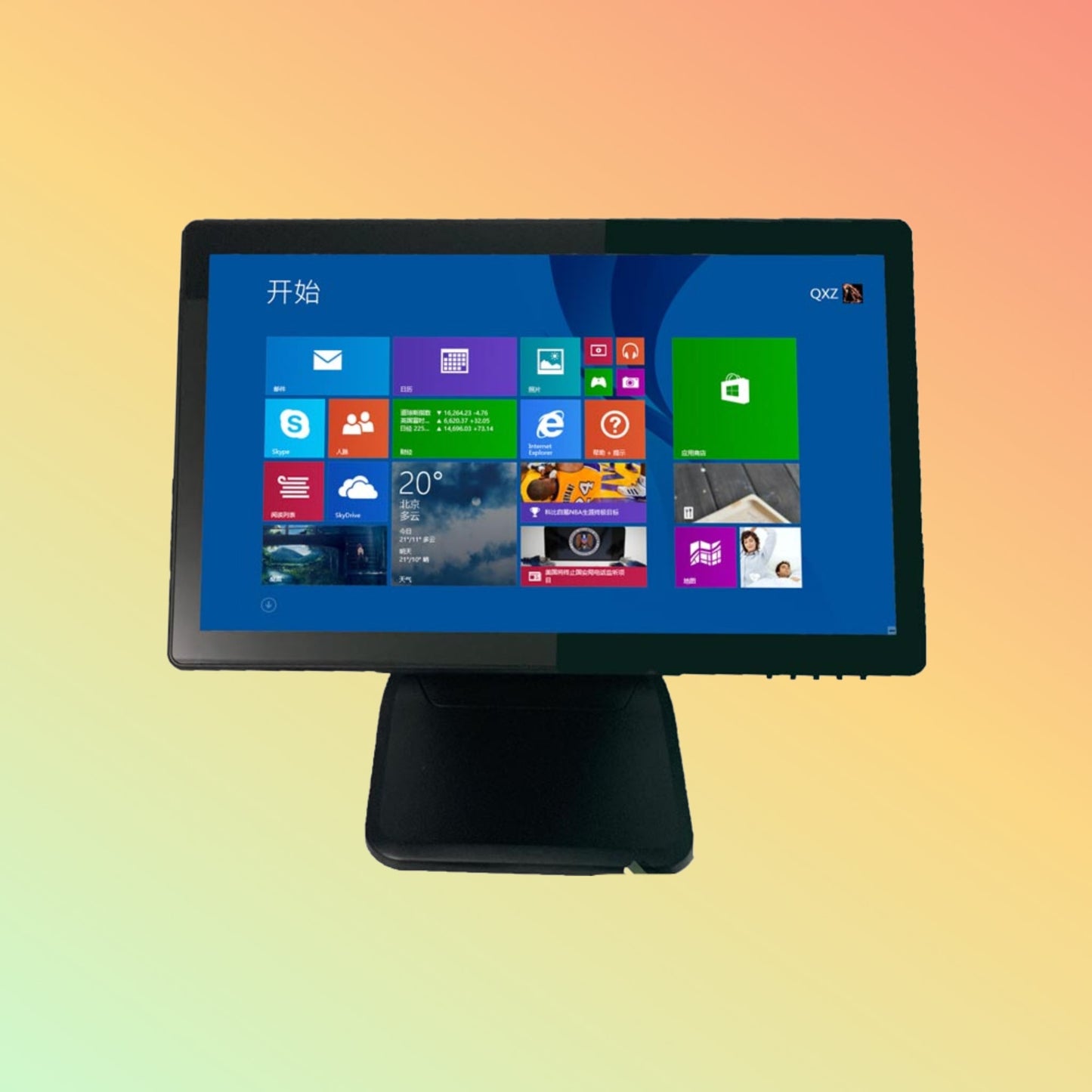 TOTALPOS H-TM1731 17.3 inch POS Capacitive LCD Touch Screen Monitor