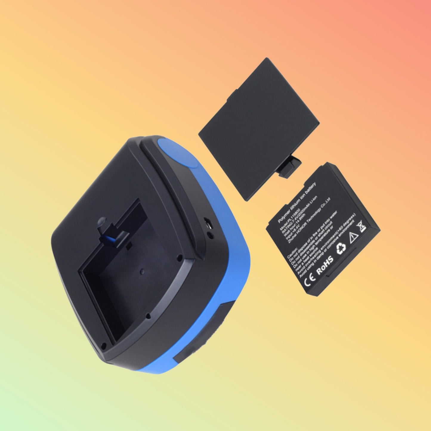 TotalPos H-M31 — 3" Wireless Handheld POS Mini Barcode Label Printer