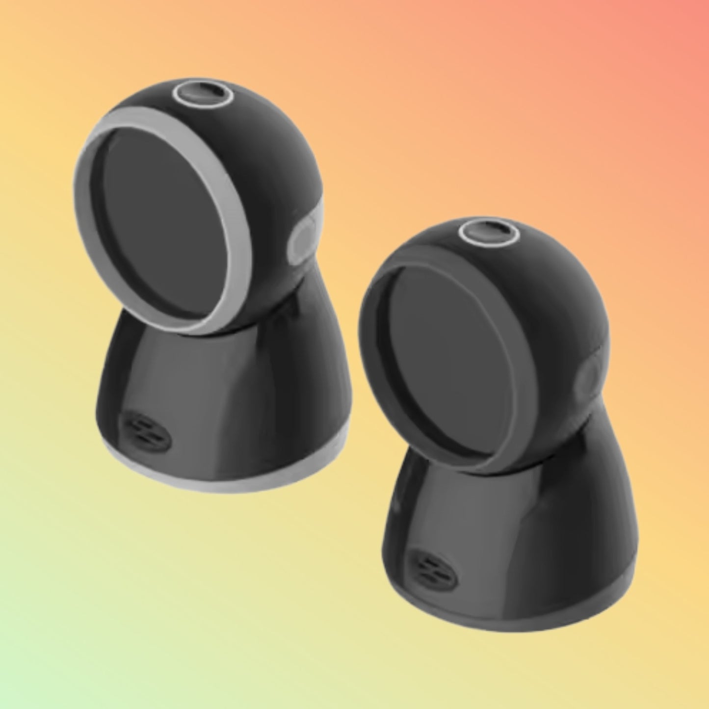 Omnidirectional Handheld Presentation Barcode Scanner 1D Hands Free Barcode Reader