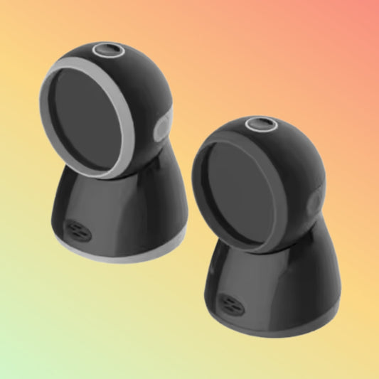 Omnidirectional Handheld Presentation Barcode Scanner 1D Hands Free Barcode Reader