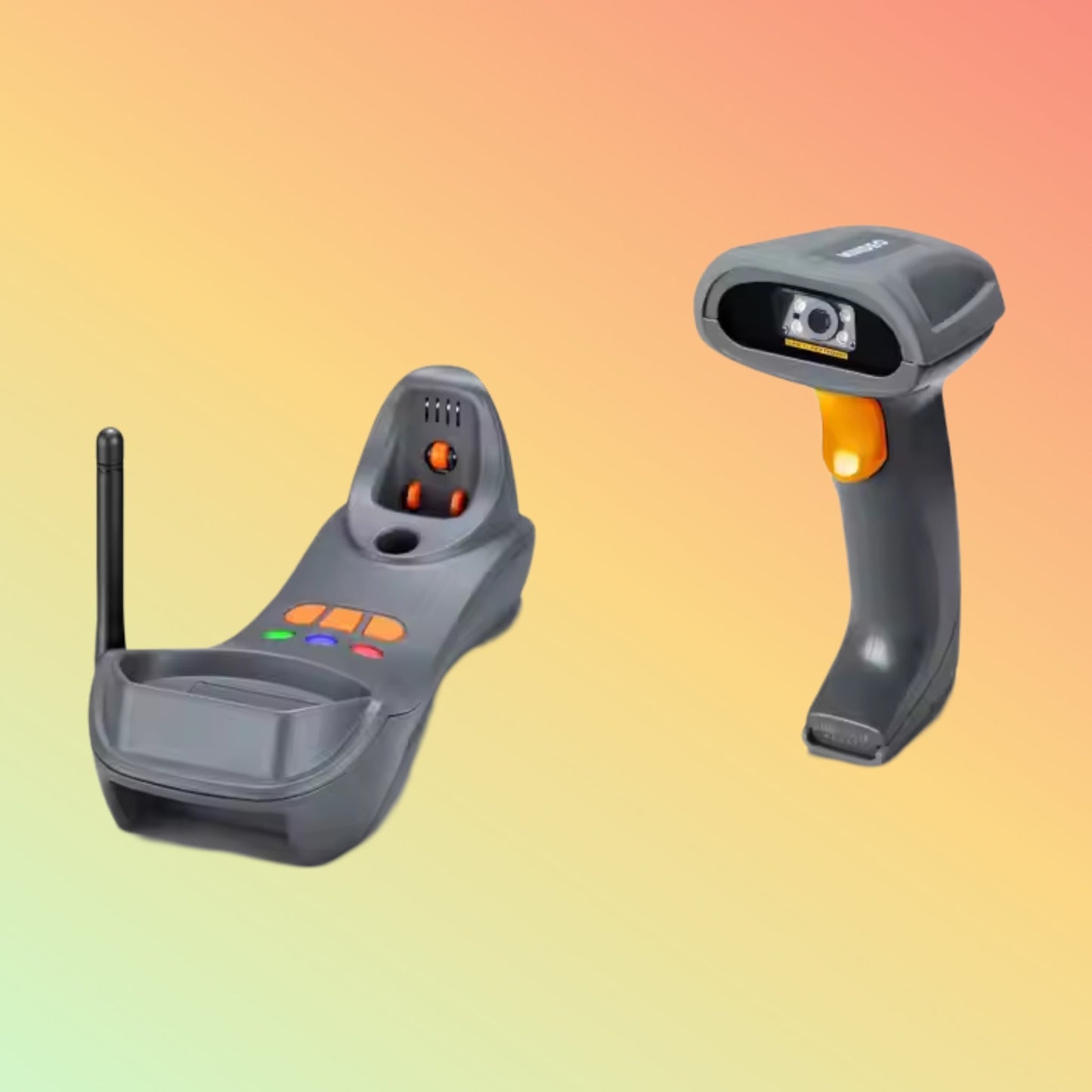 Mindeo CS3290 2D QR Cordless Image Barcode Scanner