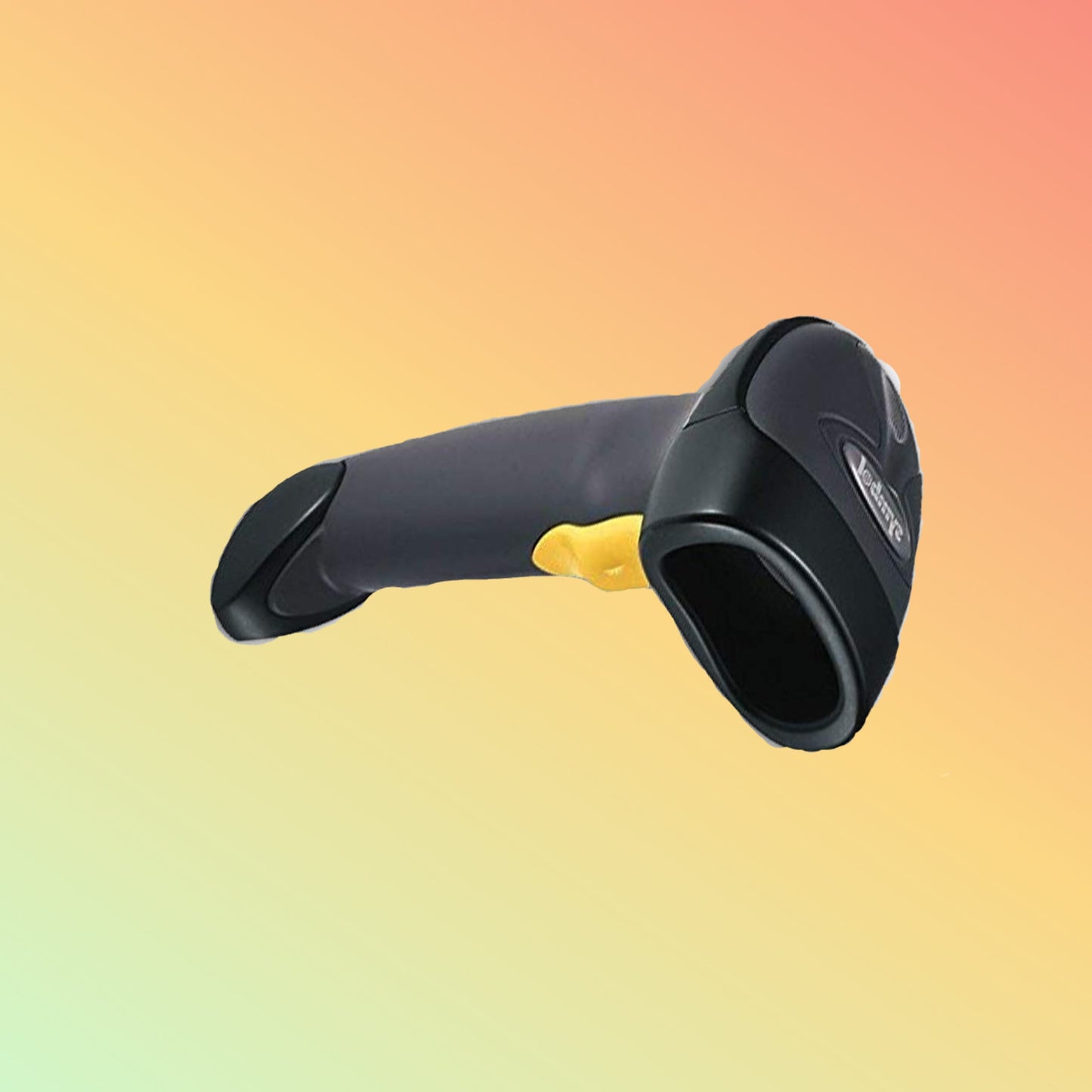 Reliable Zebra LS2208 scanner, excels in quick 1D barcode detection with ergonomic handling