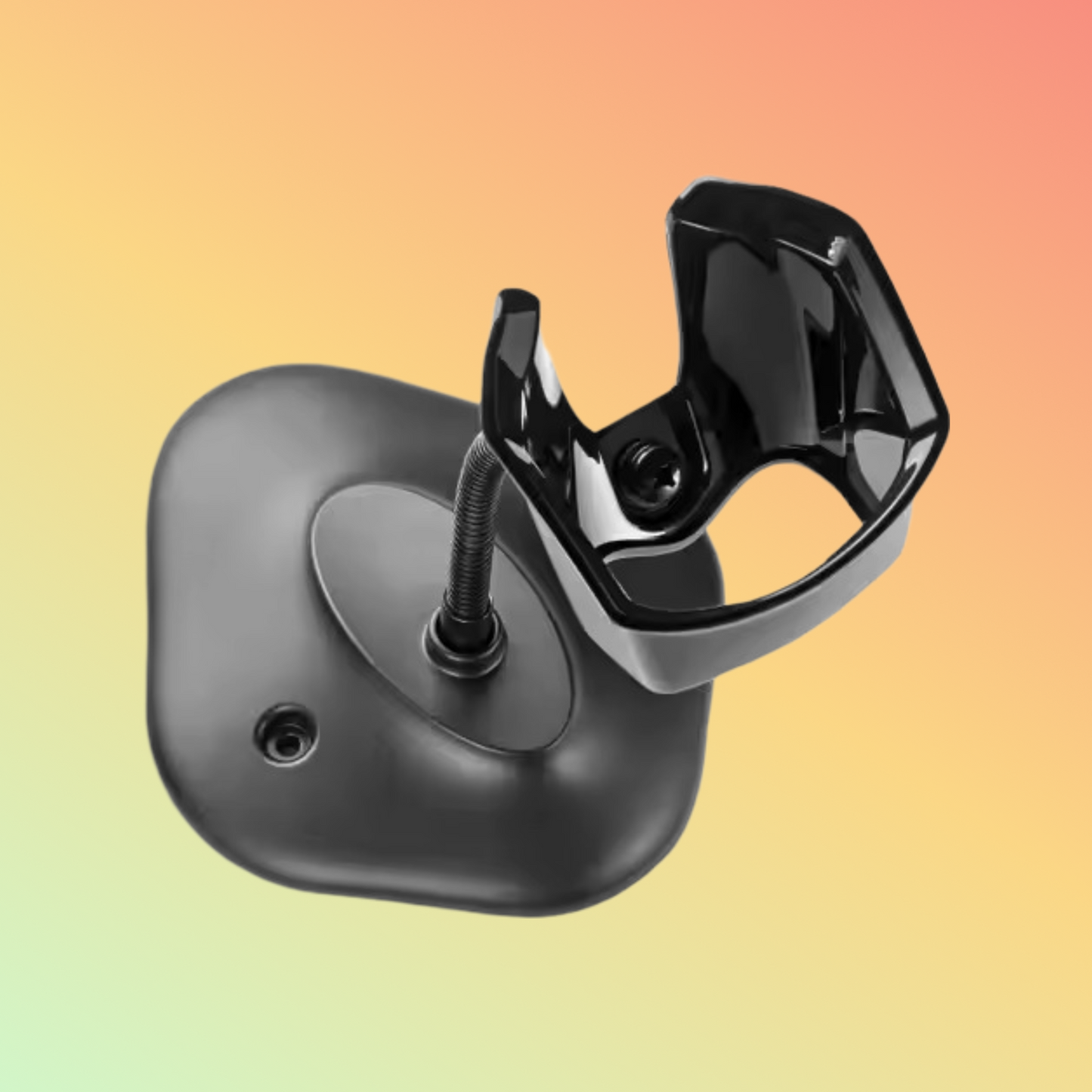 Durable stand holder for Zebra DS2208 and LS2208 scanners, provides hands-free scanning support in stock