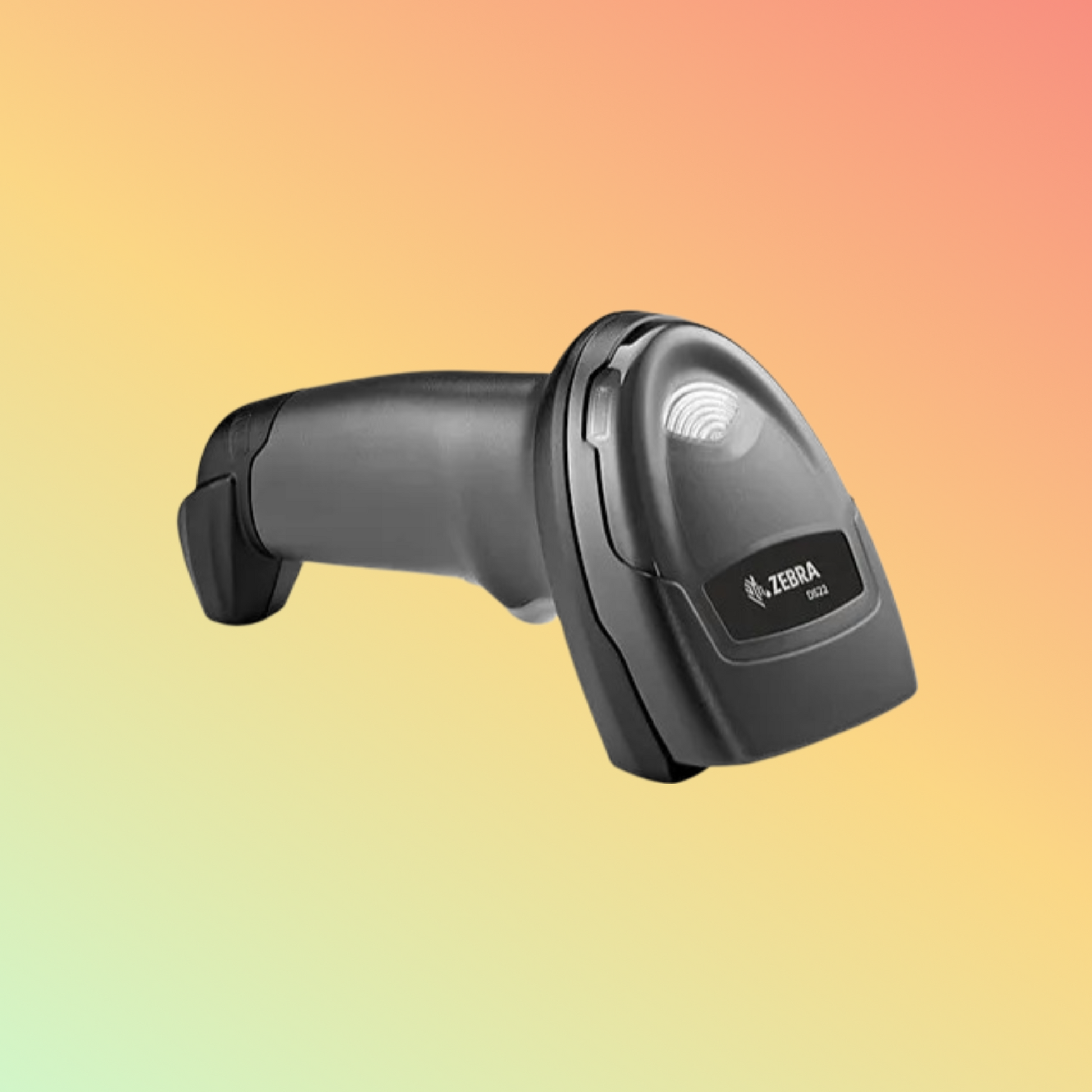 Zebra Symbol DS4308 handheld 2D barcode scanner, designed for quick and reliable scanning in supermarkets.

