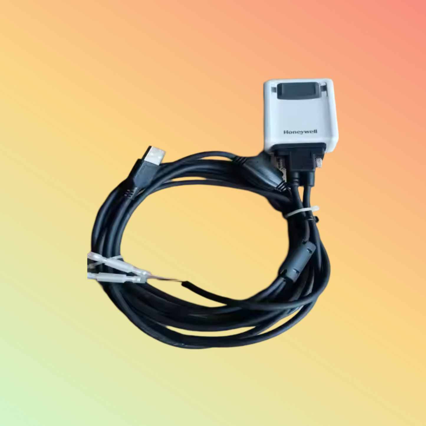 High-performance USB 2.0 cable, compatible with Honeywell Vuquest 3310g/3320g/3330g, ensures quick 3A charging