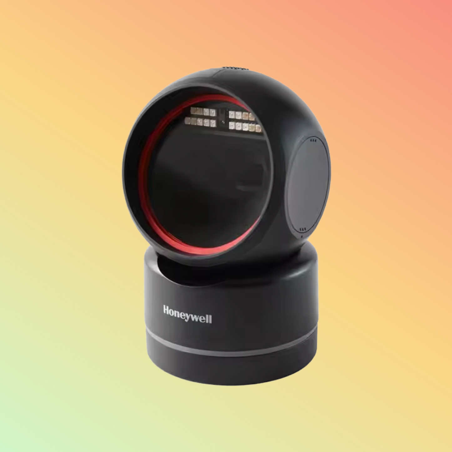 Ergonomic Honeywell YOUJIE HF680 hands-free scanner, designed for continuous QR and 2D barcode detection