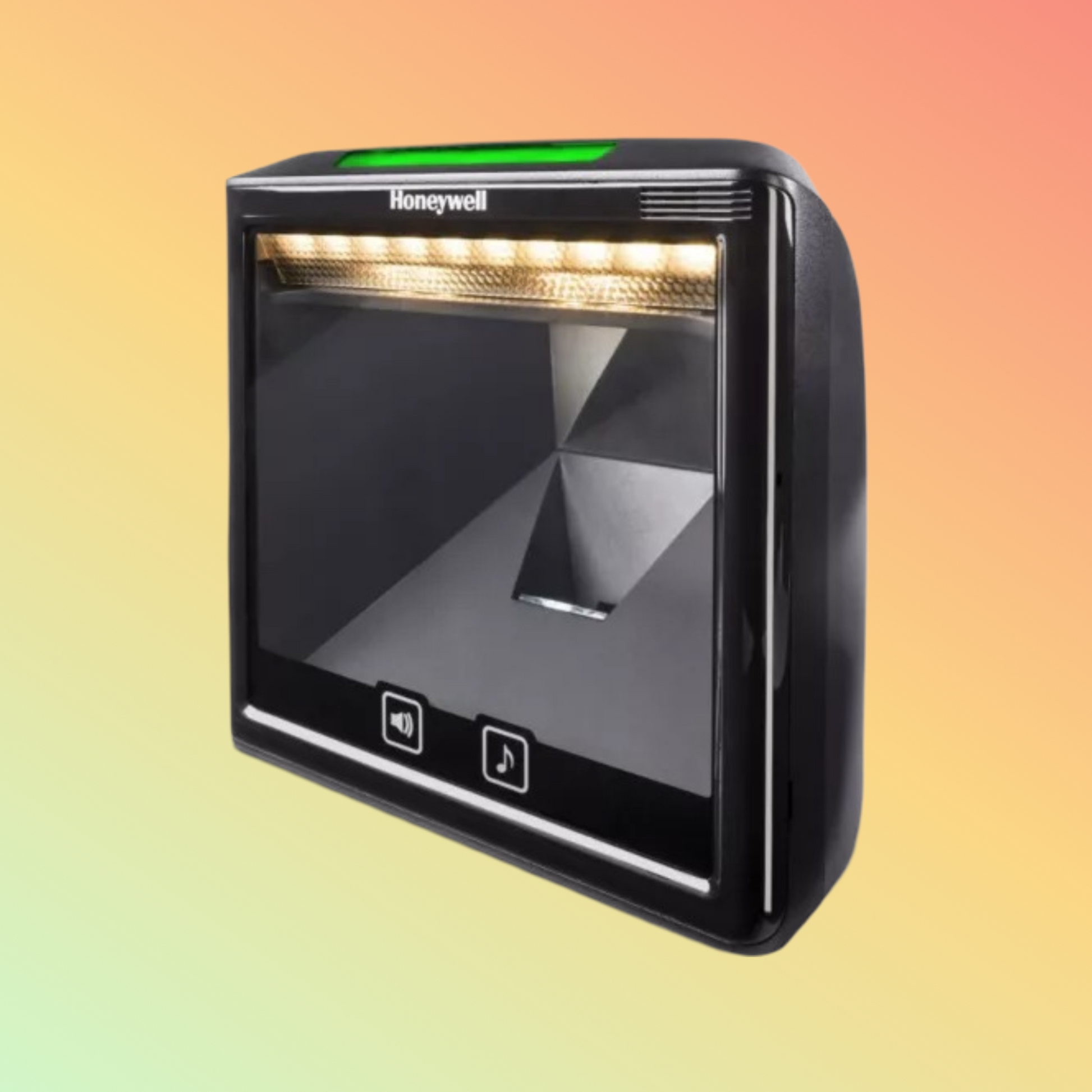 Versatile Honeywell Solaris 7980g scanner, offers hands-free operation and upgradeable features for diverse checkout environments