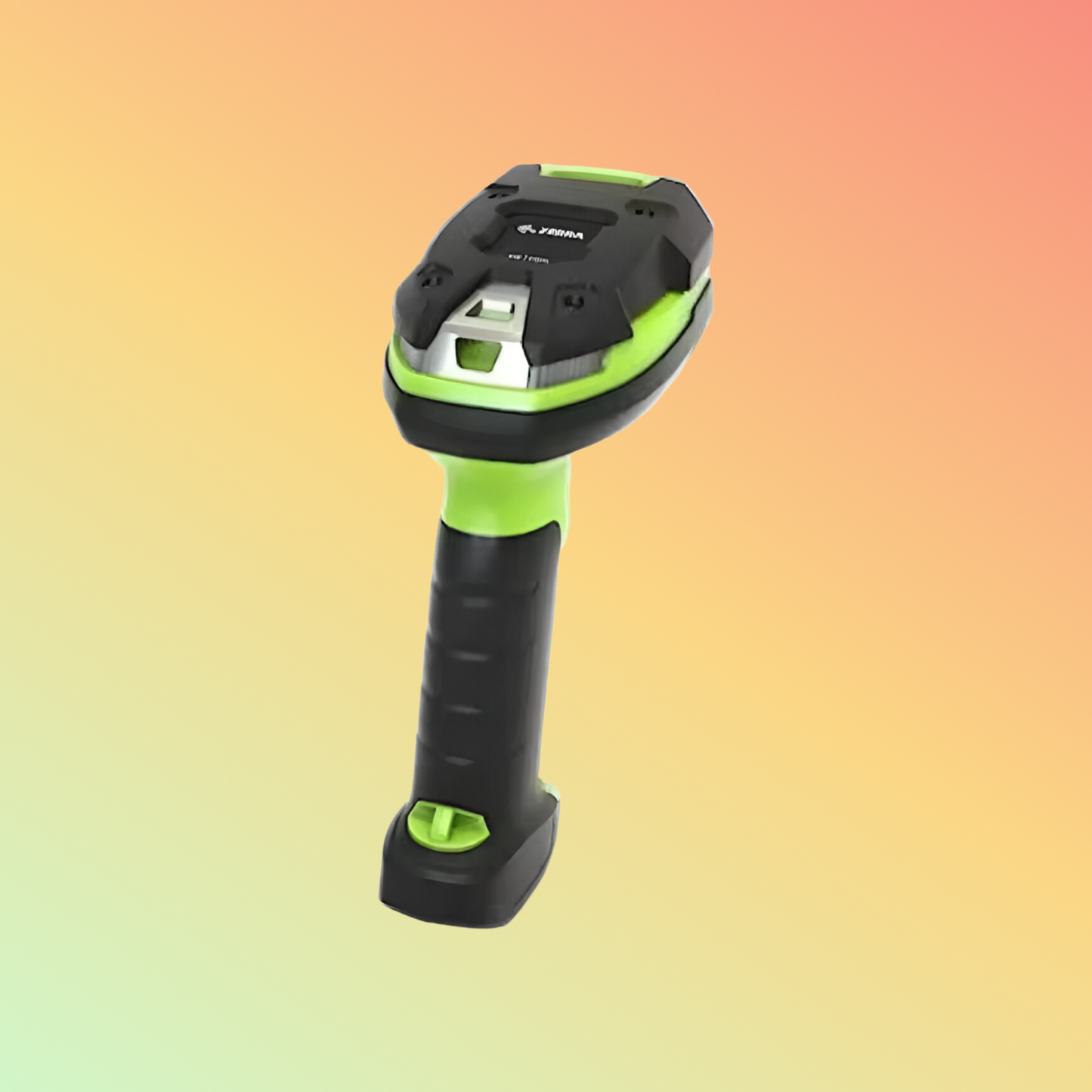 Heavy-duty Zebra DS3608 scanner, offers high-performance 1D/2D barcode reading in industrial environments.

