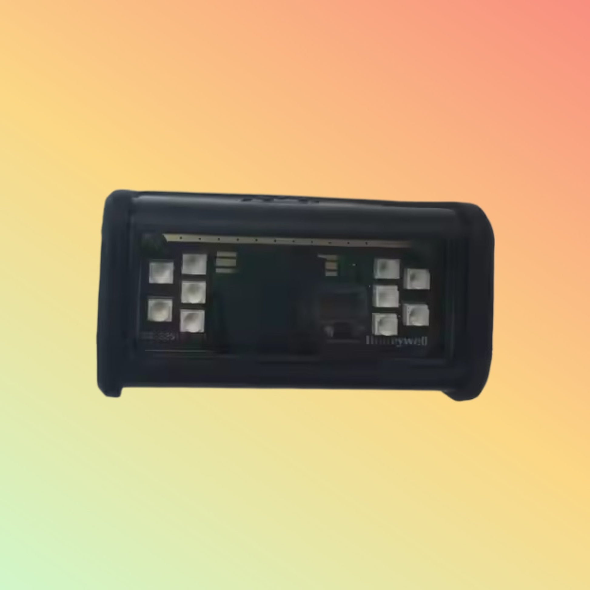 Compact Honeywell Vuquest 3320g scanner, USB-connected for efficient and hands-free 1D/2D QR scanning