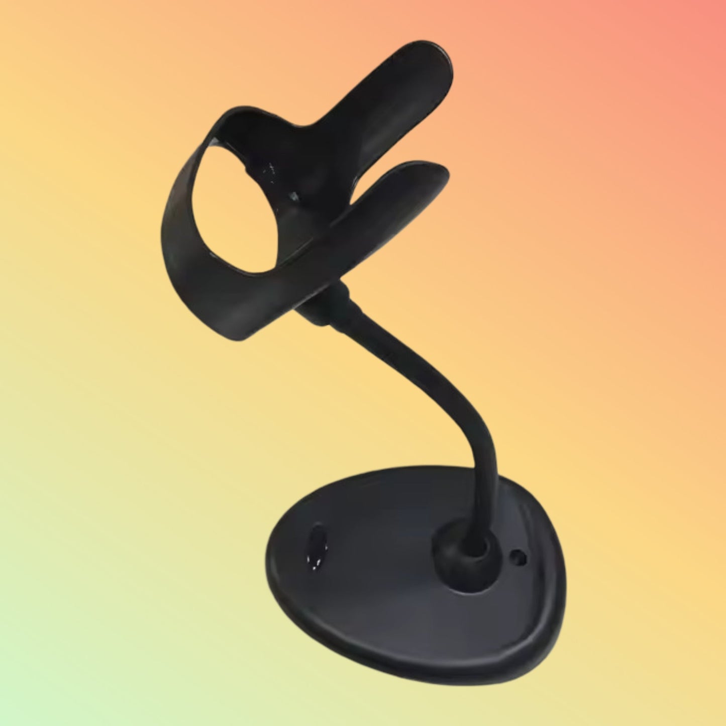 Custom-fit Honeywell Xenon 1900 barcode scanner stand, provides stability and ease for continuous scanning