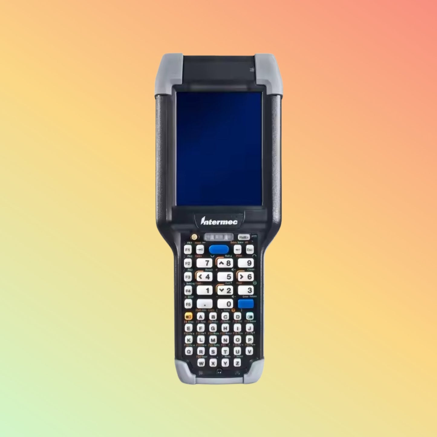 Stock Intermec CK3 series PDA, including CK3R and CK3X models, equipped as mobile scanners and data collectors for inventory management