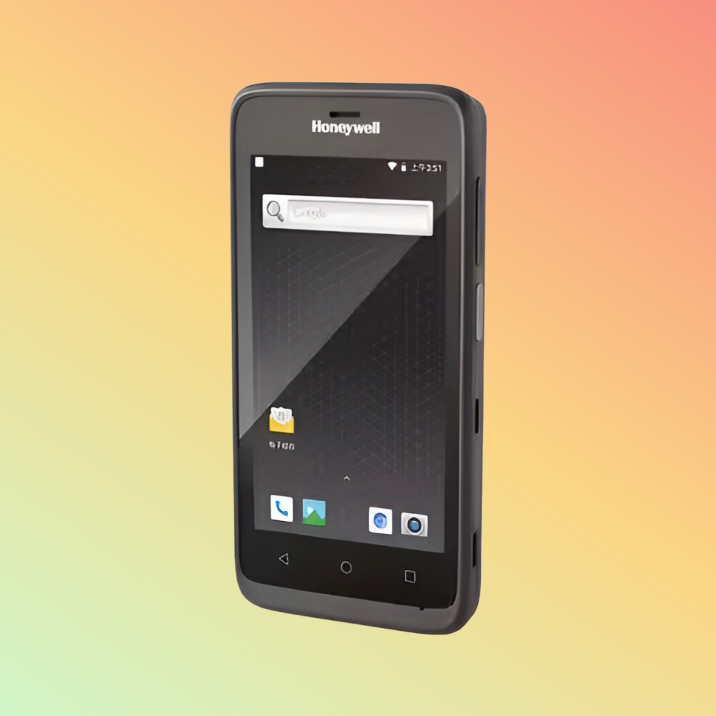 Compact and versatile Honeywell EDA51 handheld computer, features a robust barcode scanner and Android OS for retail and field service