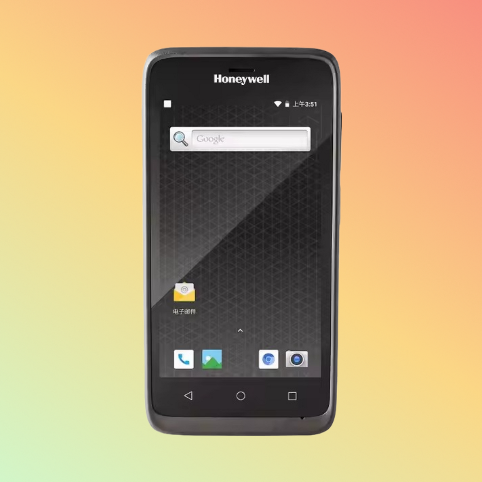 Honeywell ScanPal EDA51, an Android PDA with integrated barcode scanner, designed for efficient mobile computing and data capture