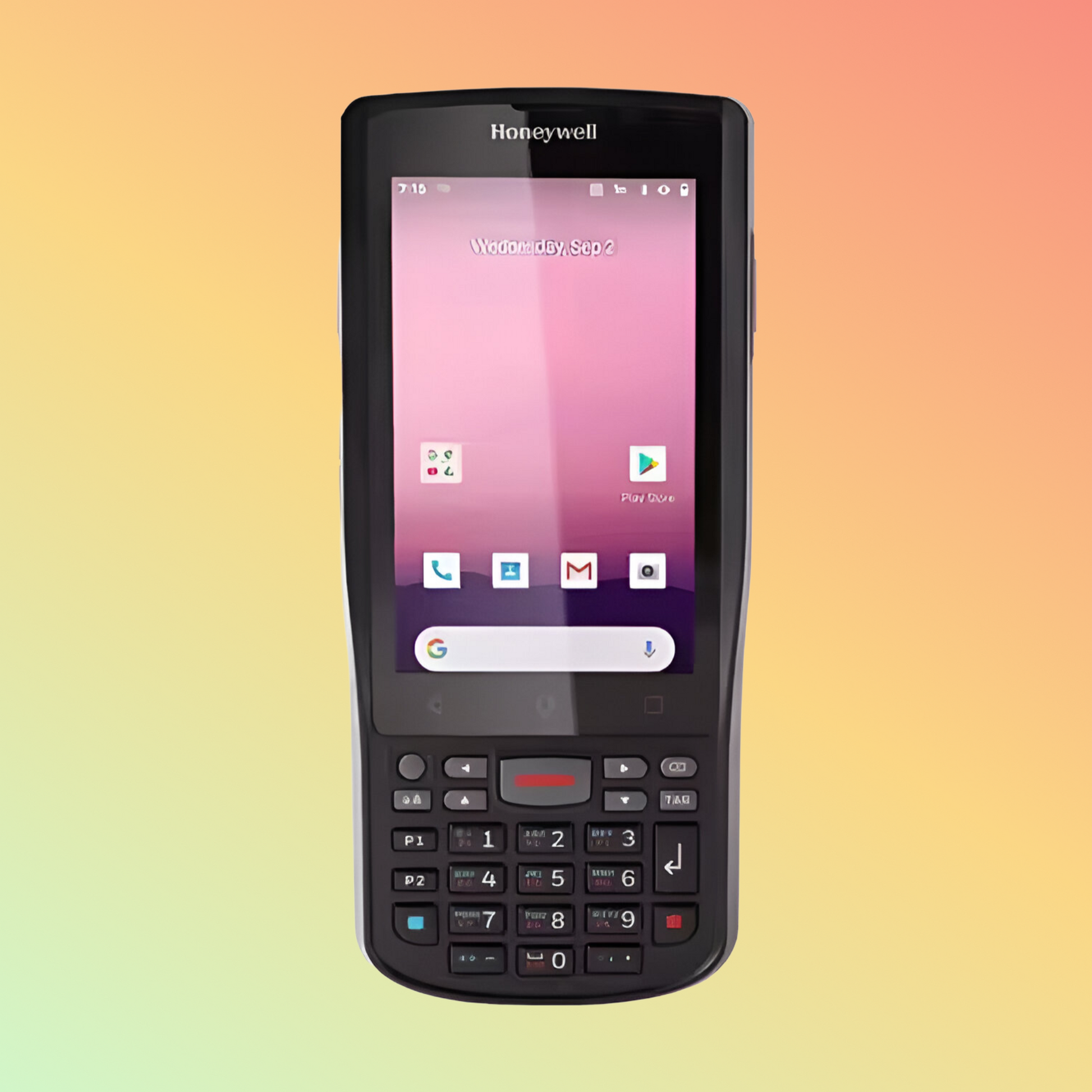 Honeywell EDA51K Android PDA, equipped with a 1D/2D QR wireless scanner, designed for versatile mobile data capture.