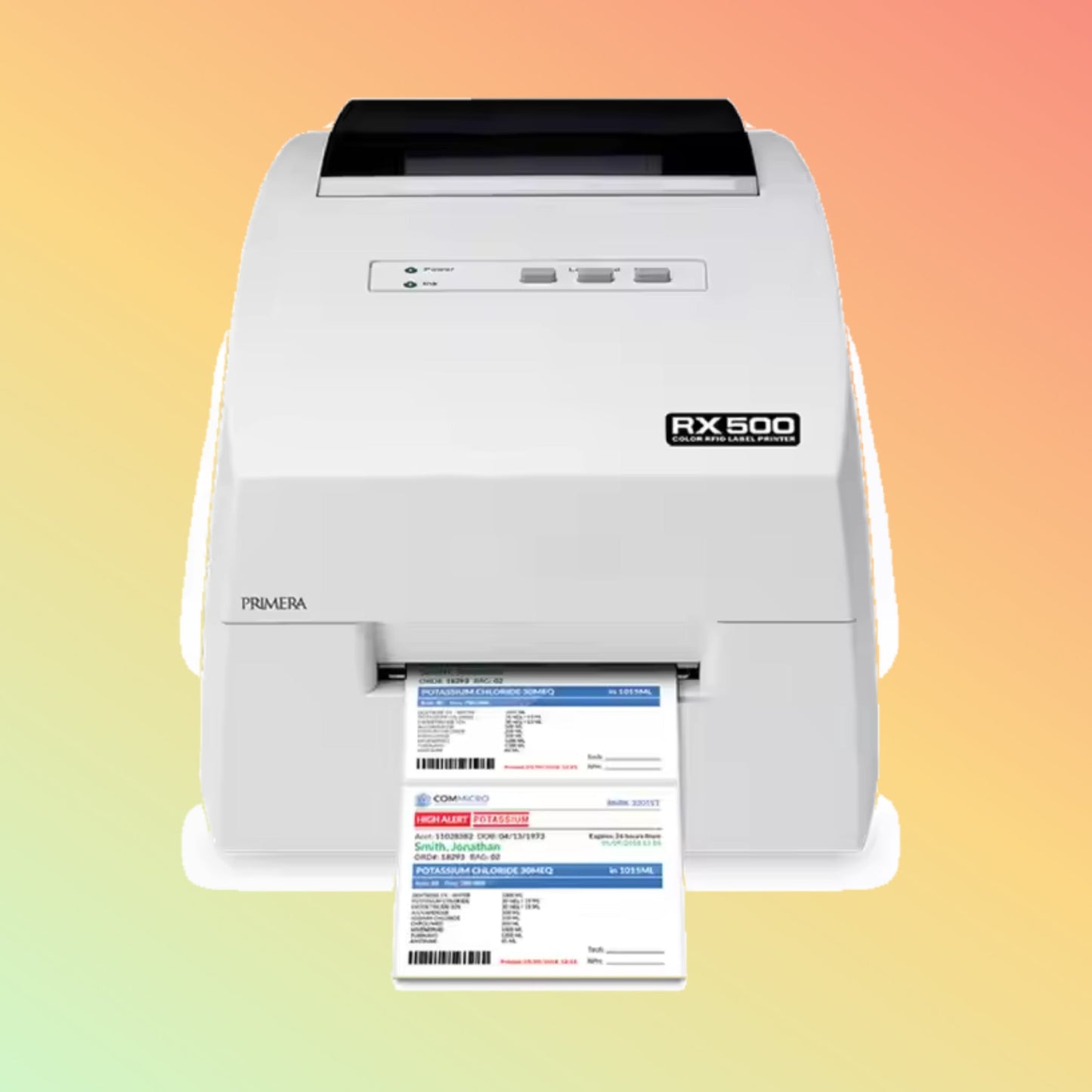 RX500 Color RFID Label & Tag Printer with High-Res Inkjet Tech