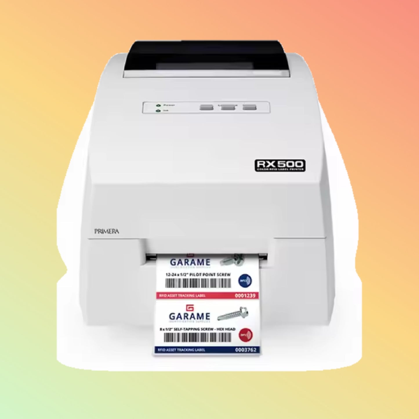 RX500 Color RFID Label & Tag Printer with High-Res Inkjet Tech