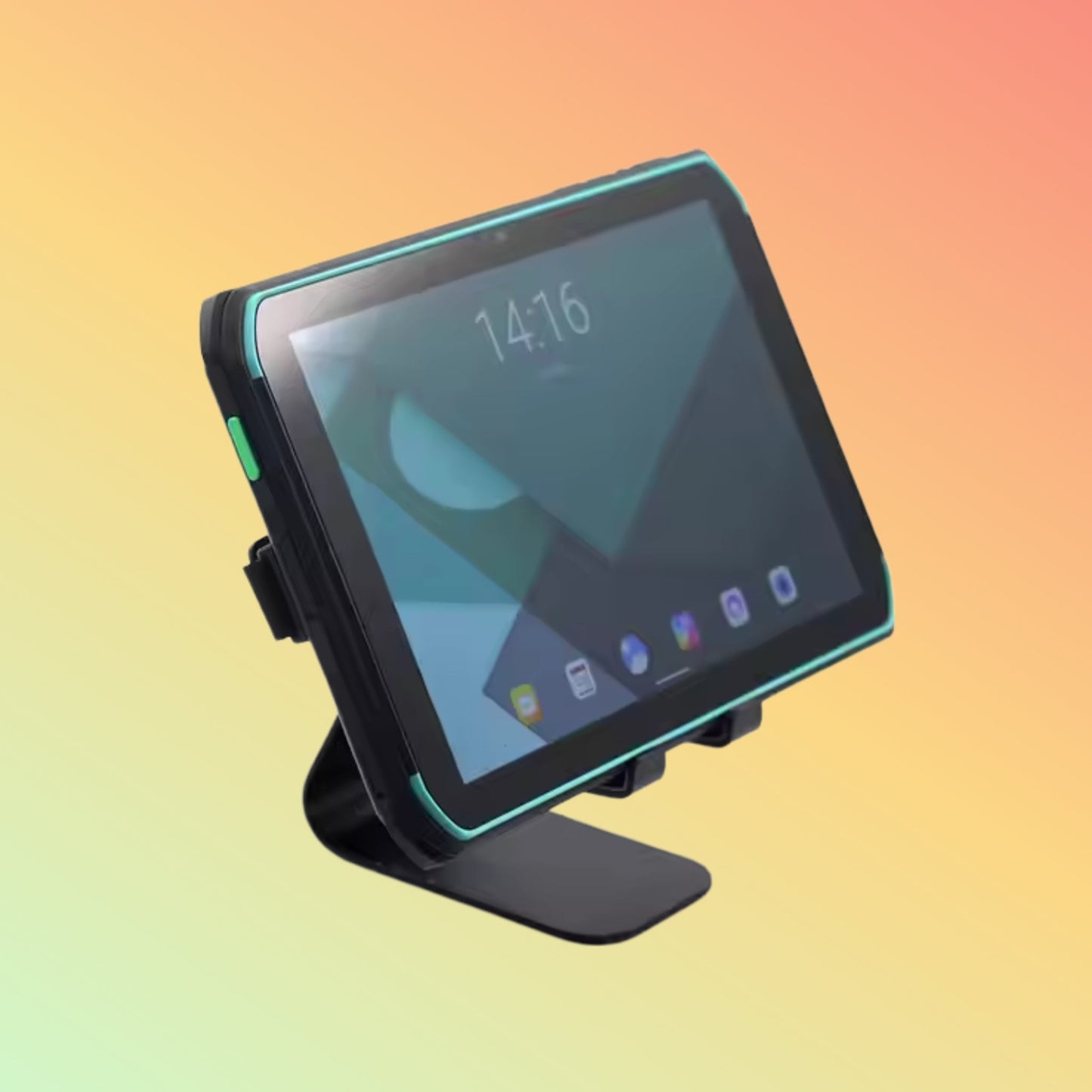 Industrial PDA-RUG Tablet with 1/2D Scanner, NFC, RFID