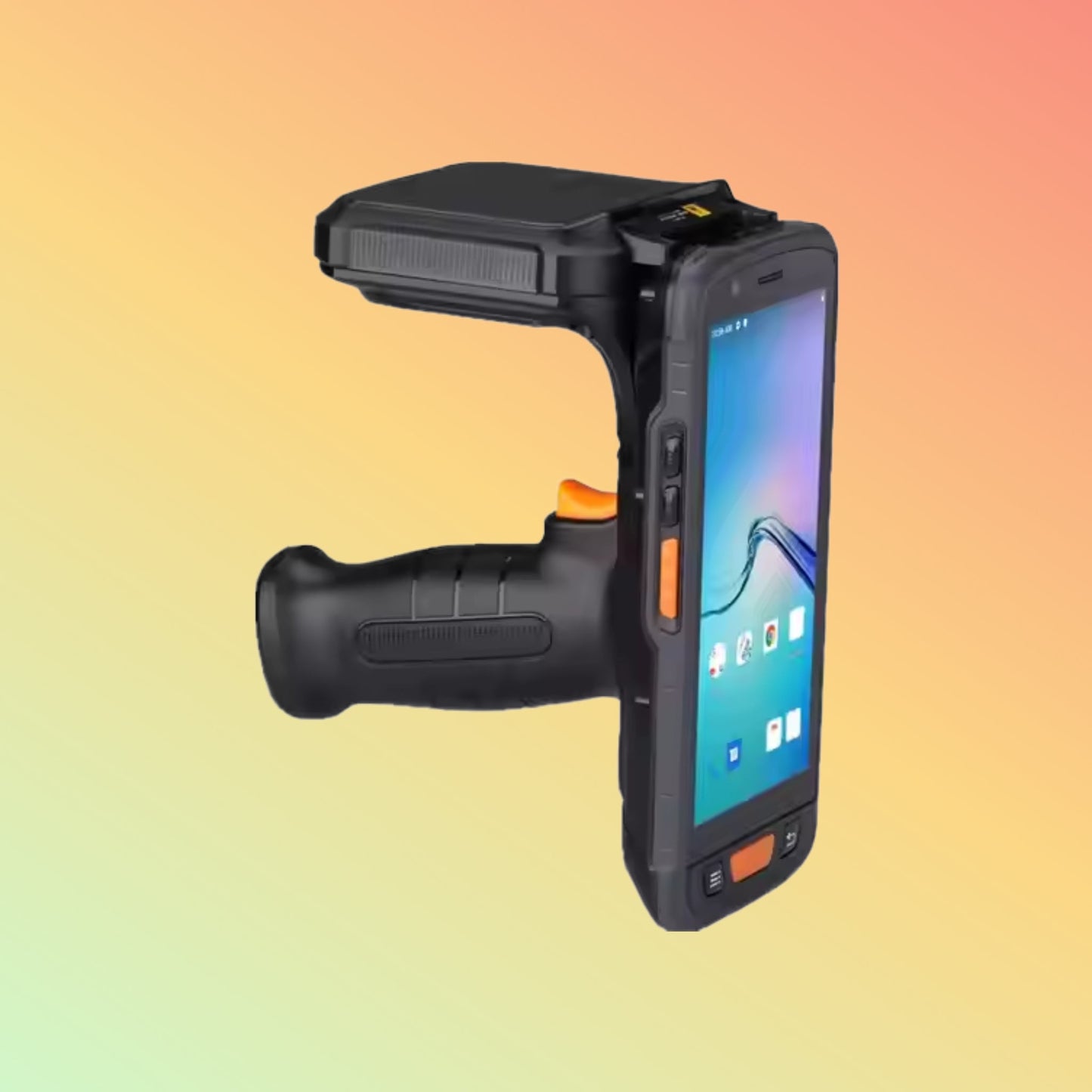 Android 11 Rugged PDA with 2D QR & RFID Scanner for IoT Inventory