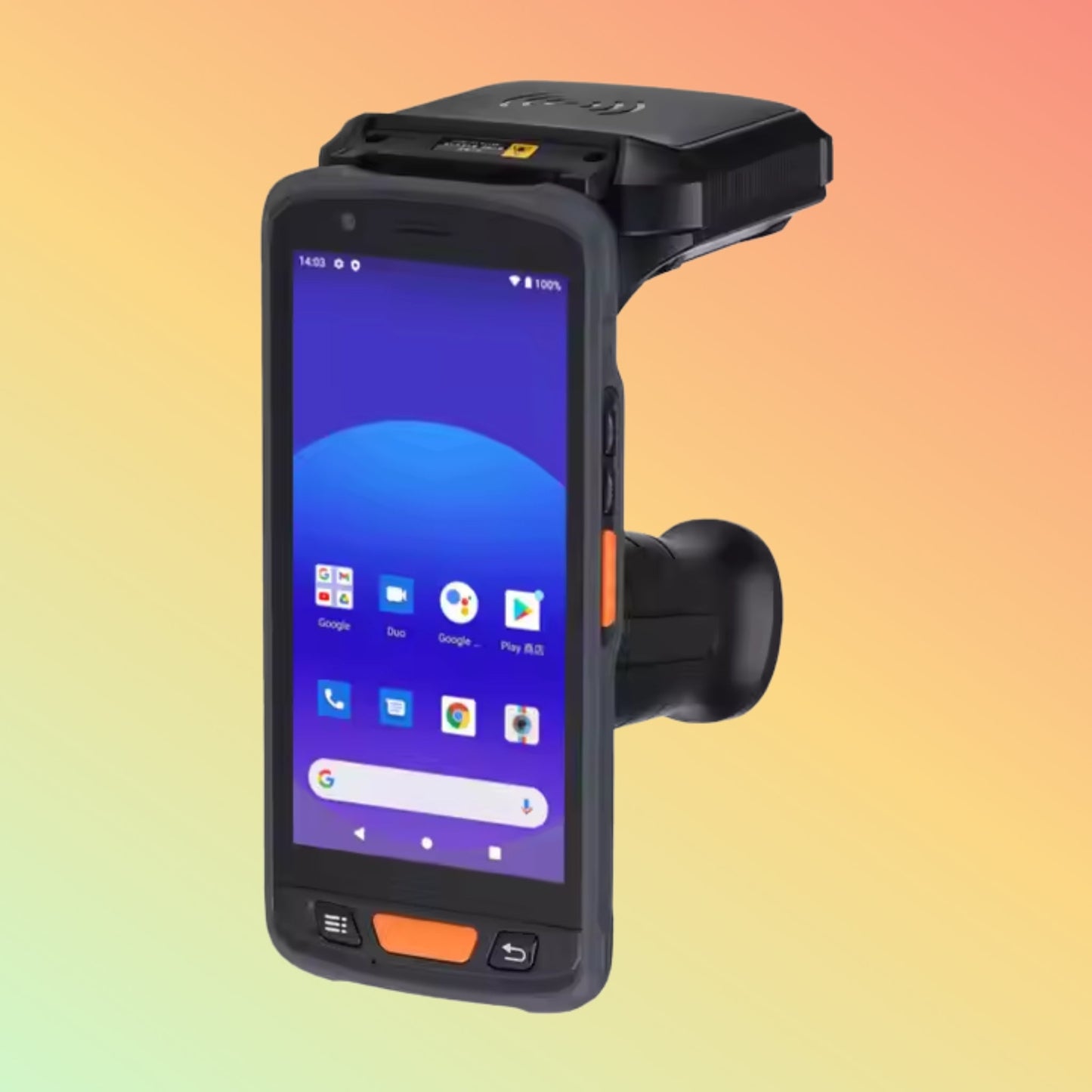 Android 11 Handheld PDA, 4G RAM, UHF/RFID, Bluetooth for Warehousing