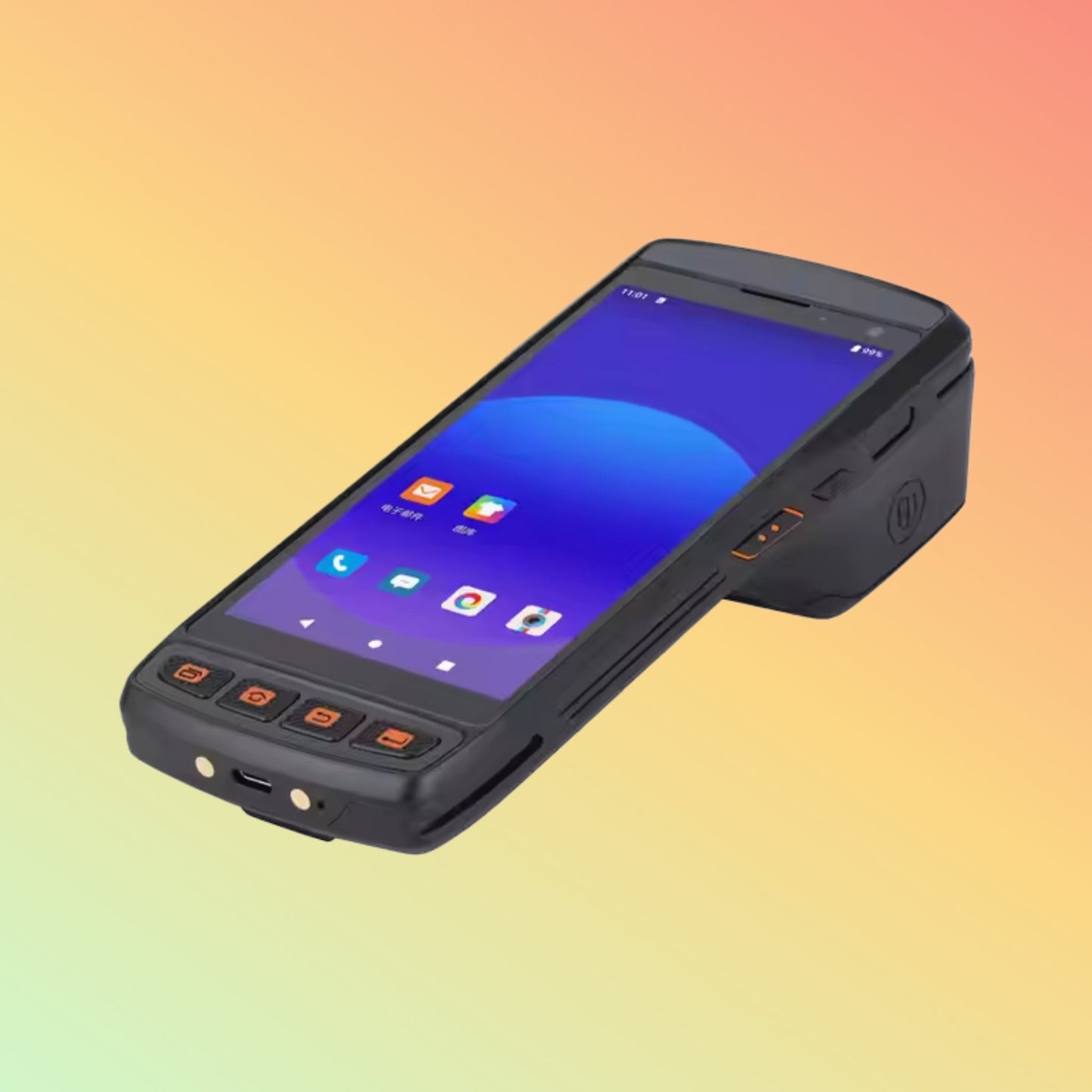 Android 11 5" PDA with 2D Scanner, NFC/RFID, IP65 for Restaurants