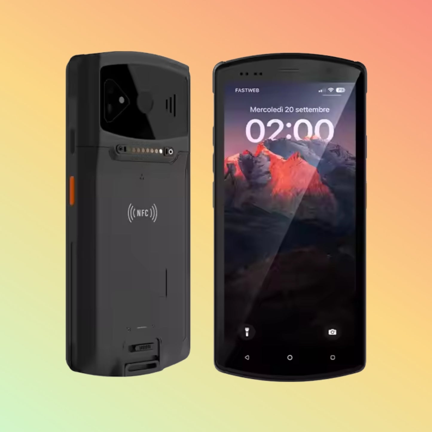 Android 12 PDA with 2D Scanner, RFID, WiFi, Inventory Data Collector