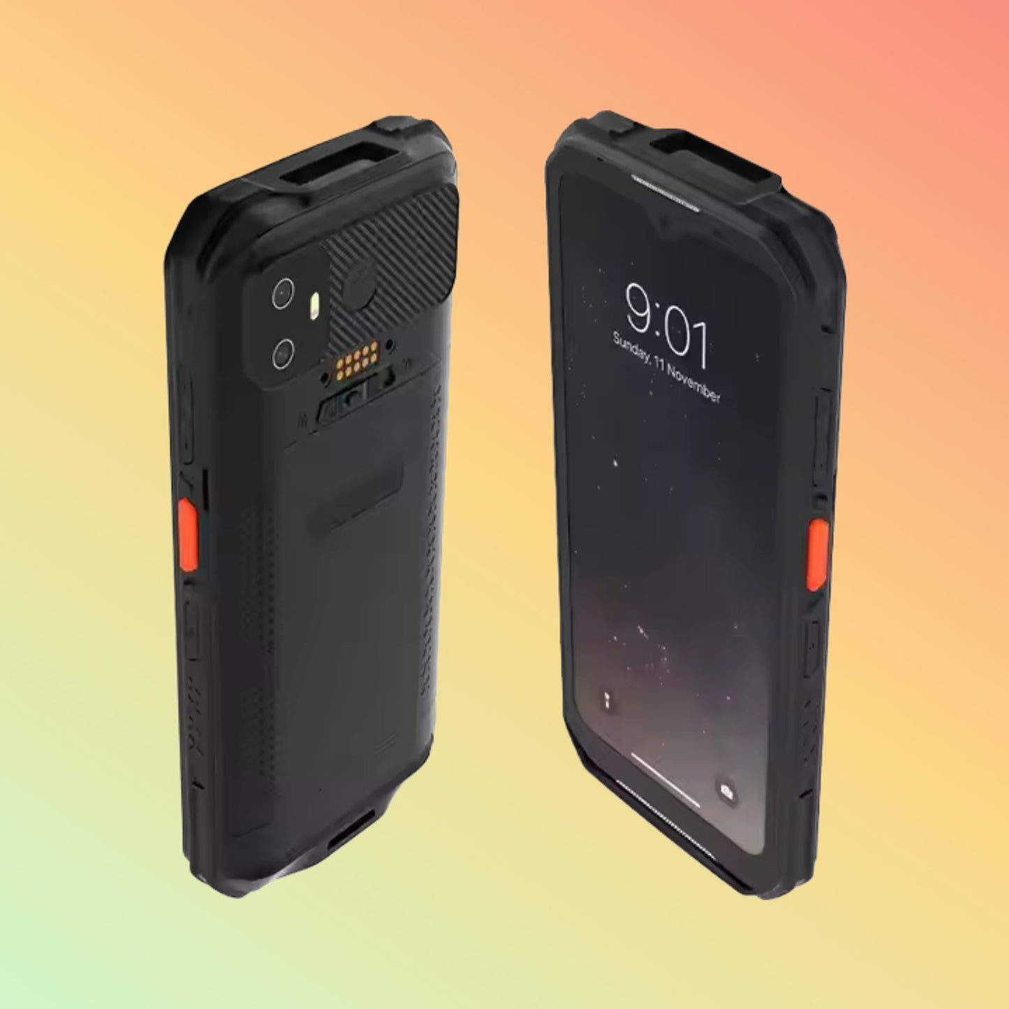 Android 12 PDA: NFC, RFID, 4G, IP68 Rugged Barcode Scanner
