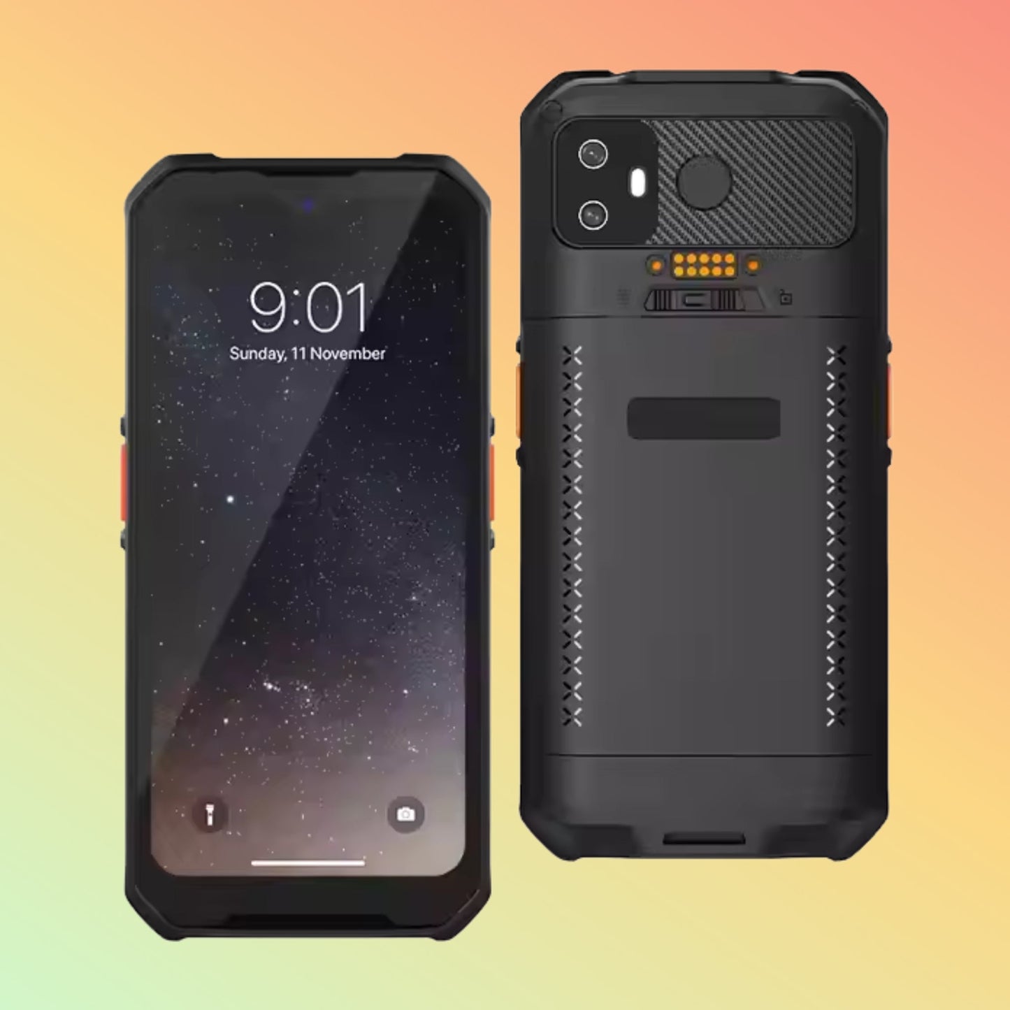 Android 12 Handheld PDA: UHF RFID, NFC/QR, IP68, 4GB, WiFi